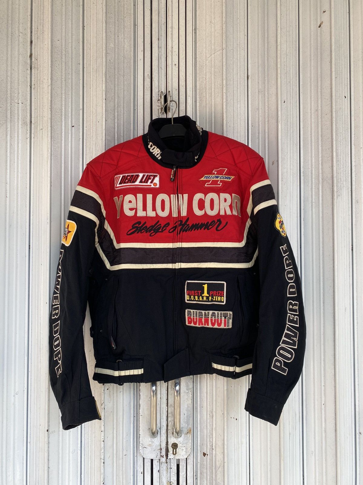 Vintage × YELLOW CORN Rare jacket biker vintage yellow corn Size US M / EU 48-50 / 2 - 1 Thumbnail