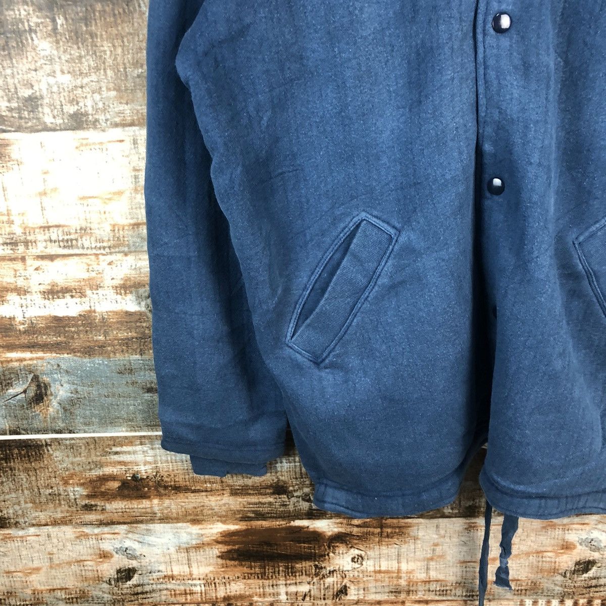 Indigo HR Market indigo sweater vintage hoodie #A1937 Size US L / EU 52-54 / 3 - 7 Thumbnail