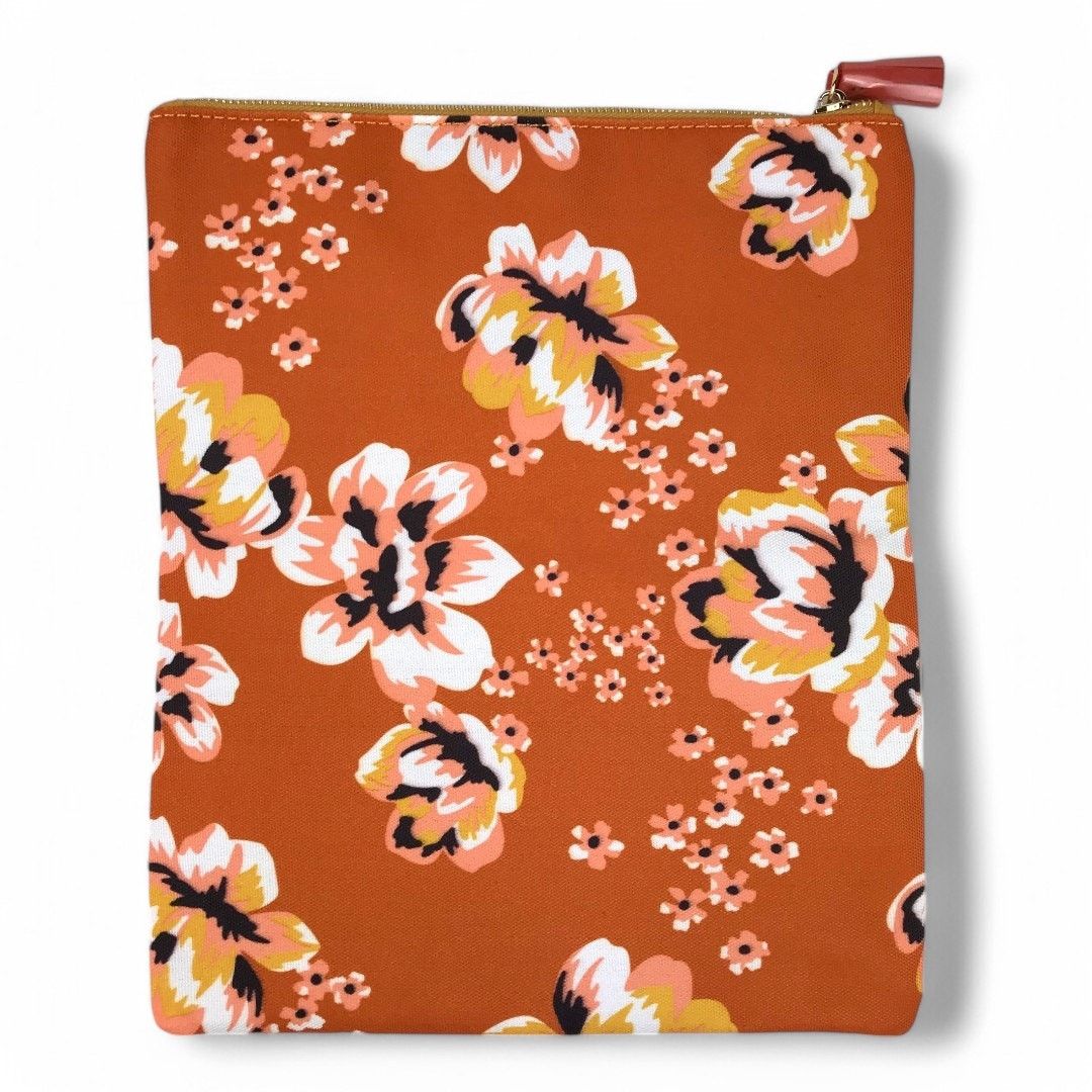 Other Rachel Pally Zahara Reversible Clutch Purse Orange Floral Size ONE SIZE - 2 Thumbnail