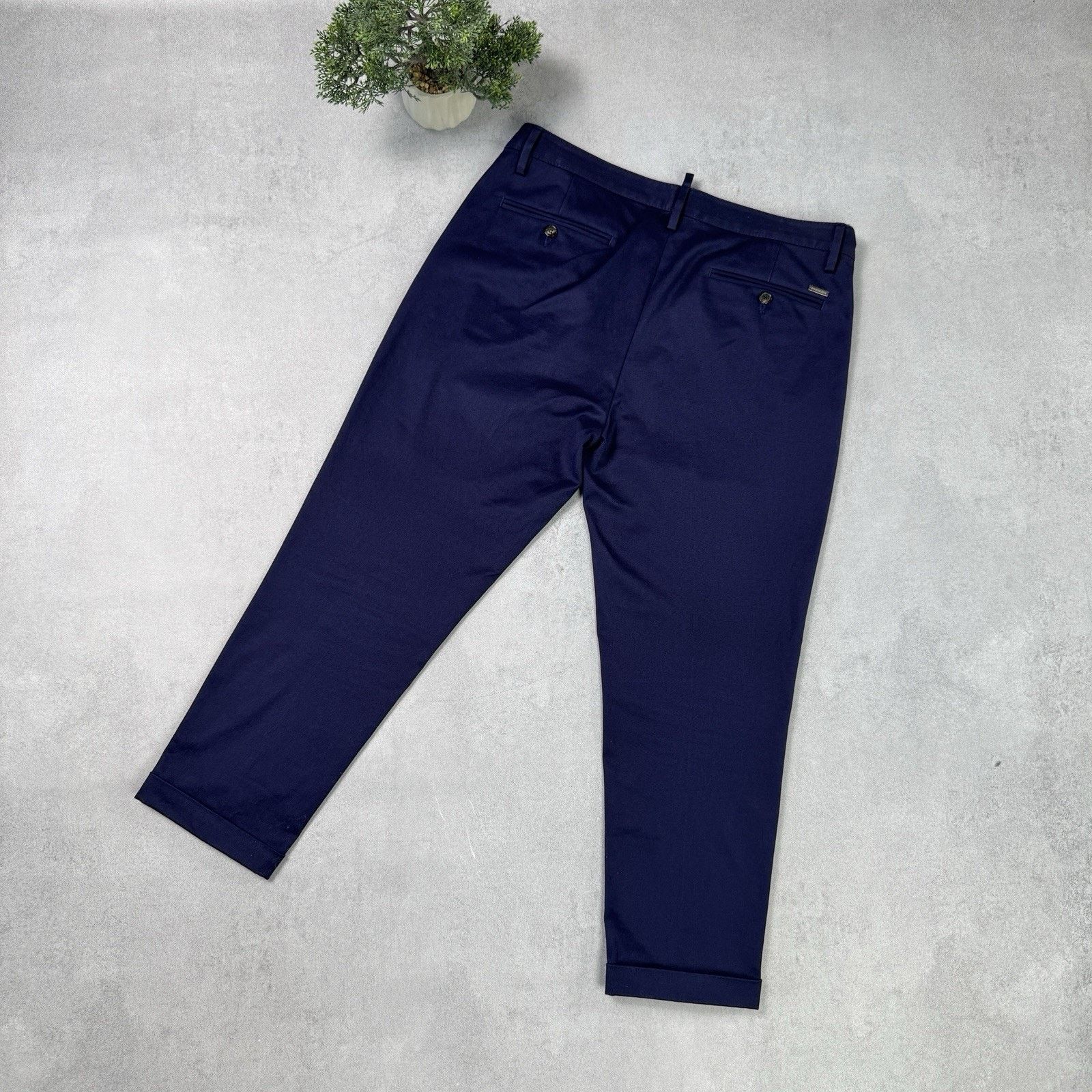 Dsquared2 Dsquared2 Blue Men Chino Pants Size 48 Jeans Size US 32 / EU 48 - 11 Thumbnail