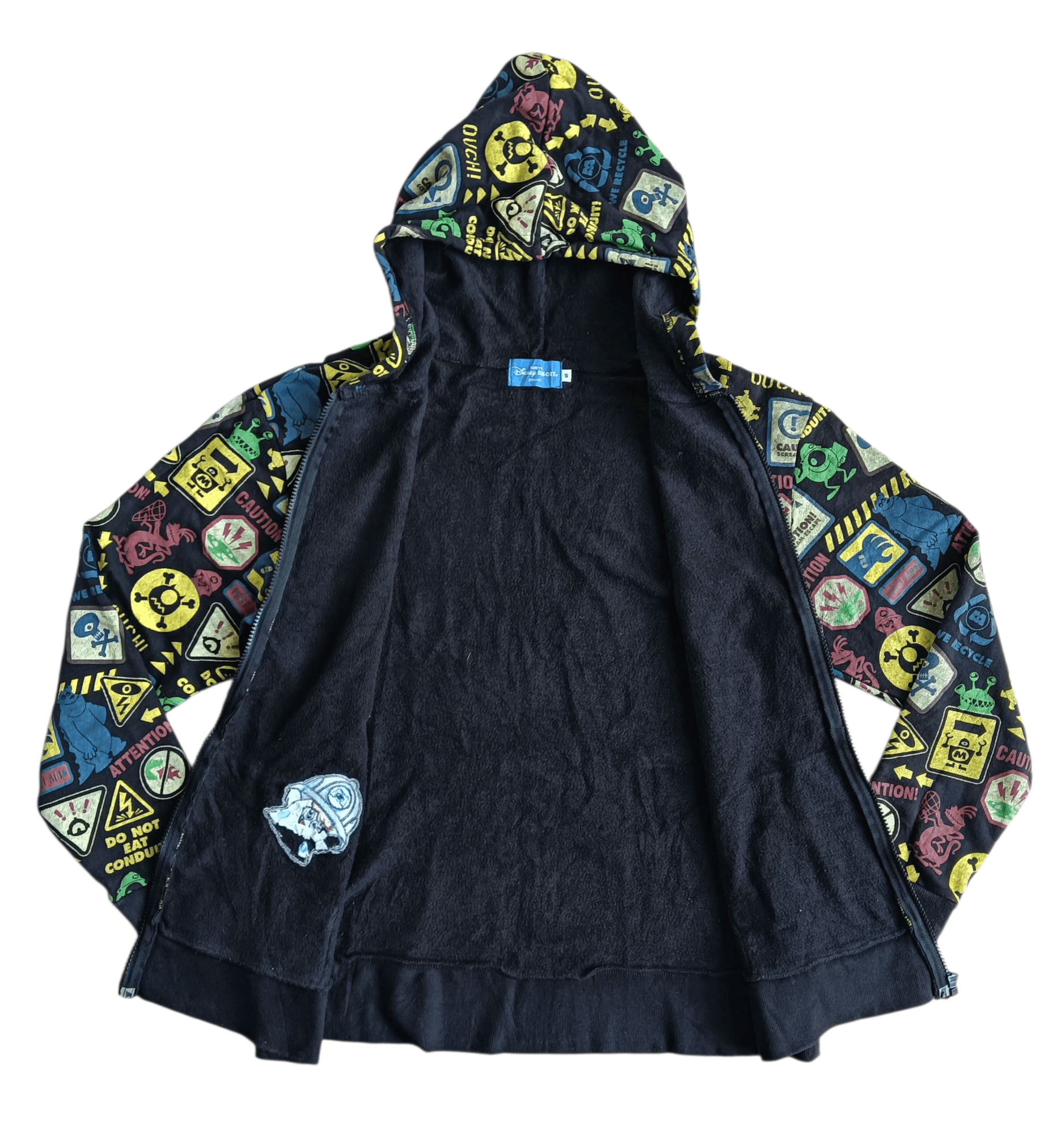 Disney Disney Monster Hoodie Zipper Full Print Size US S / EU 44-46 / 1 - 5 Thumbnail