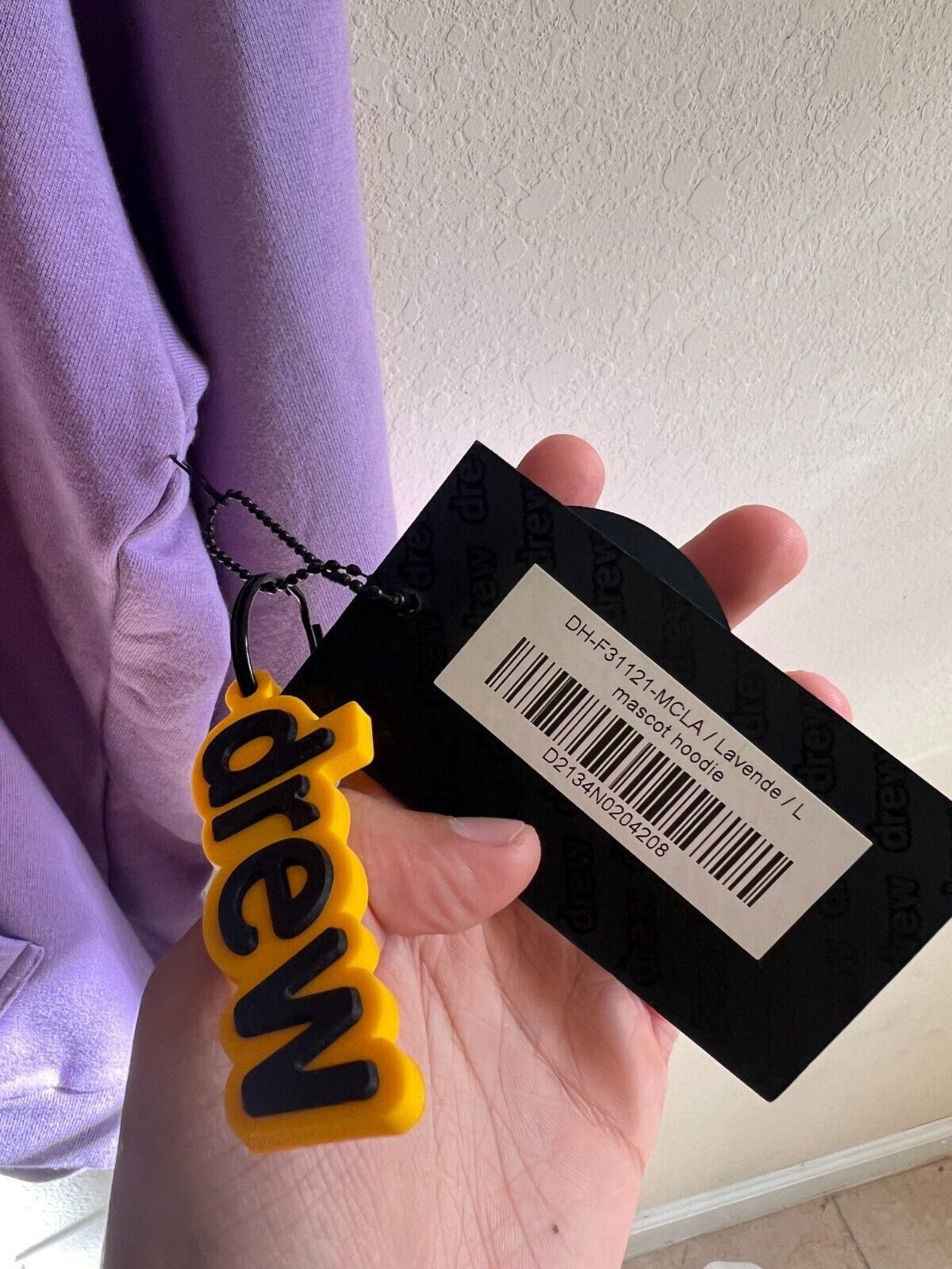 Drew House Drew House Mascot Smiley Logo Hoodie Lavender L Size US L / EU 52-54 / 3 - 5 Thumbnail