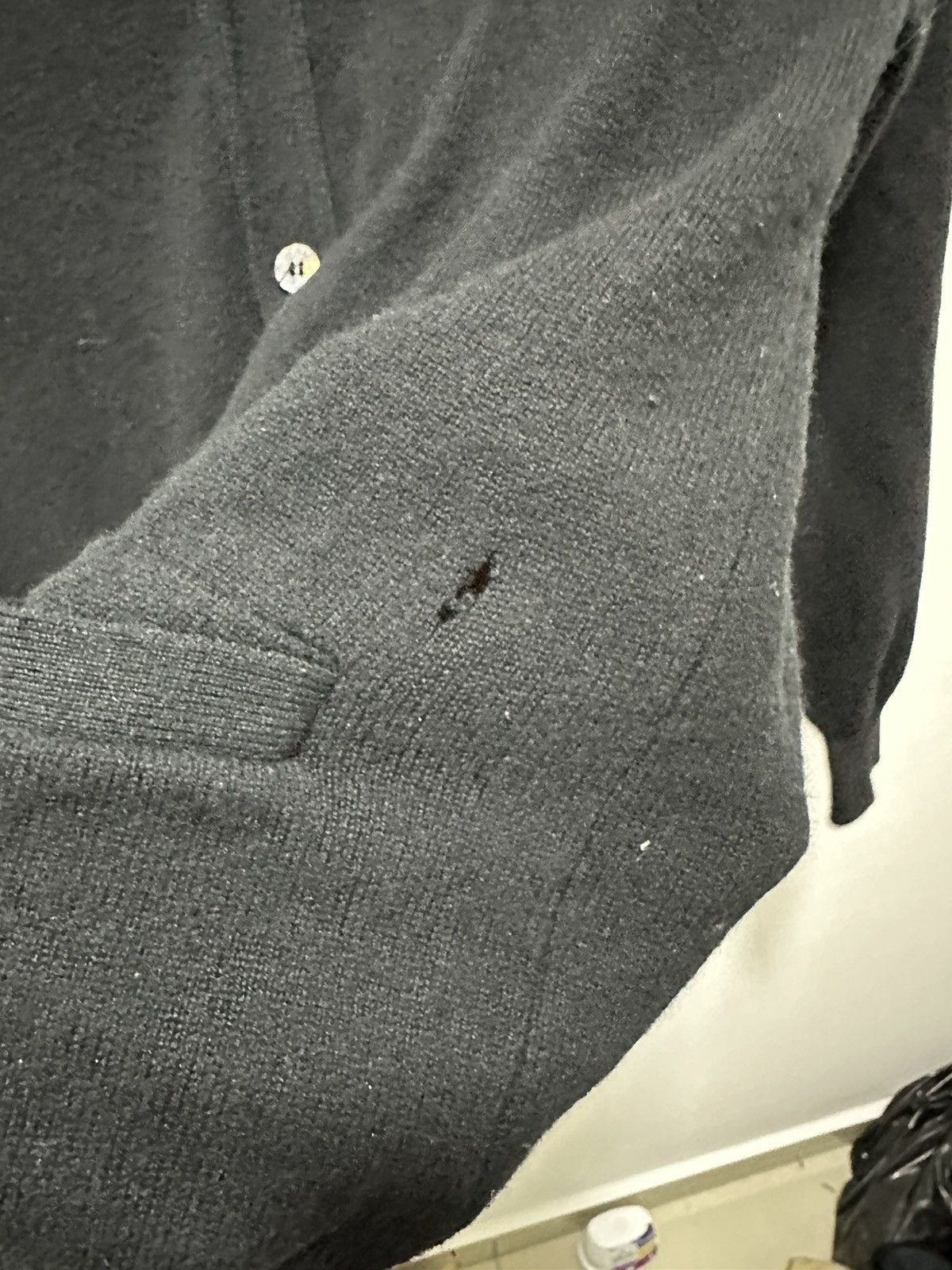 Issey Miyake Vintage Issey Miyake Cardigan Wool Distressted Size US M / EU 48-50 / 2 - 9 Thumbnail