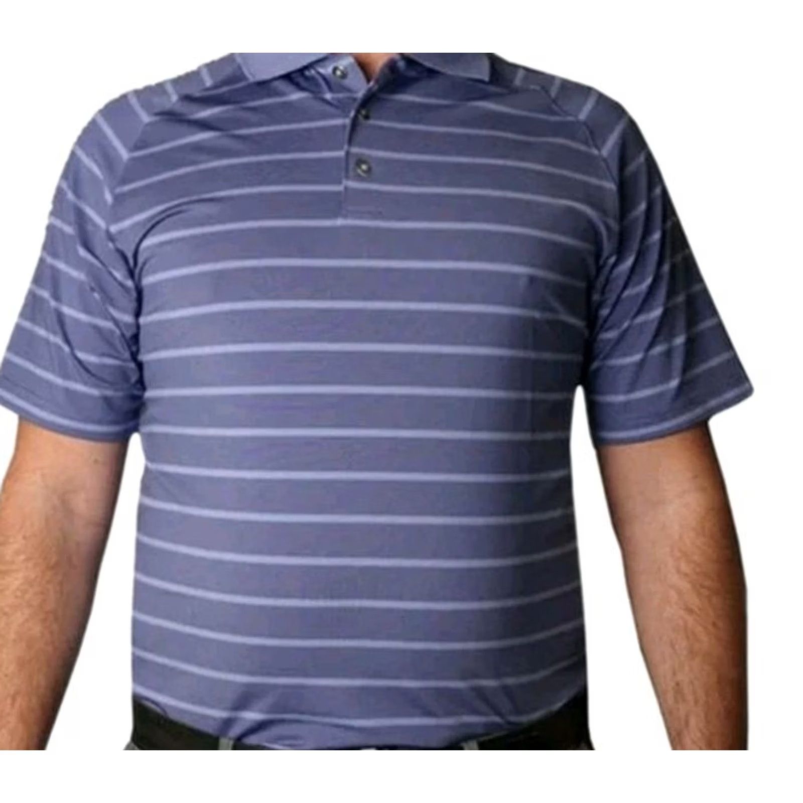 Vintage Palm Beach Golf Polo Shirt Mens Small Performance Light Blue Striped Golfer Polo Shirt Mens Small Performance Light Blue Striped Golfers Size US S / EU 44-46 / 1 - 2 Thumbnail