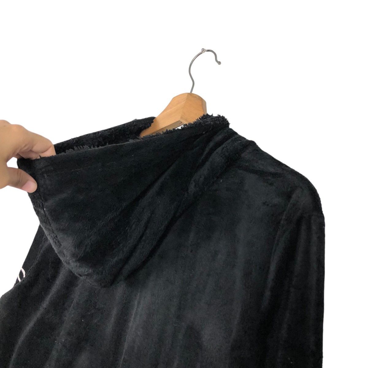 Hysteric Glamour 📌Rich Black Hoodie Zipper Jacket Spinash Punk Design Size US L / EU 52-54 / 3 - 11 Thumbnail