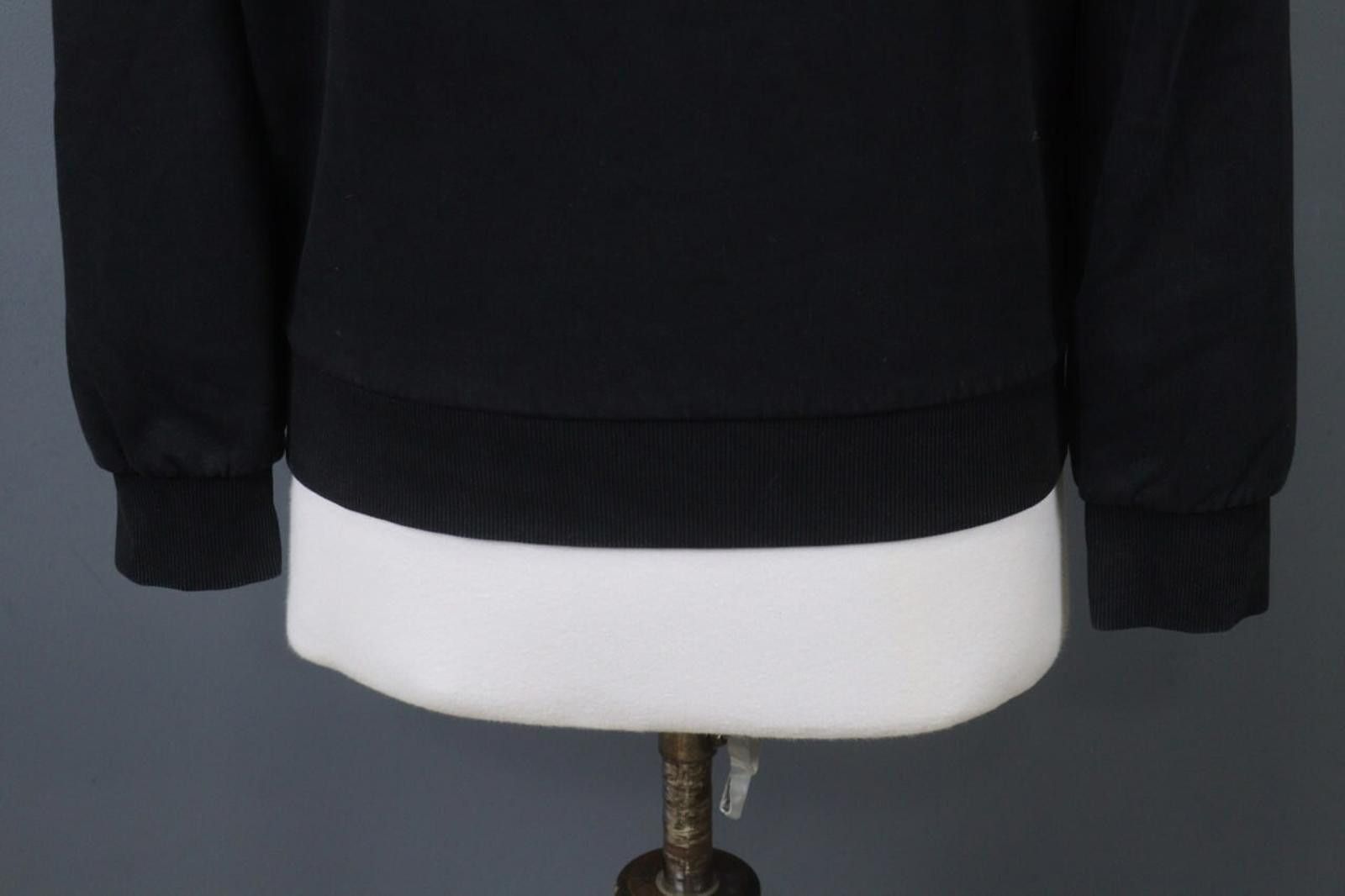 Karl Kani Karl Kani Black Cotton Crew Neck Pullover Sweatshirt Size S Size S / US 4 / IT 40 - 10 Thumbnail