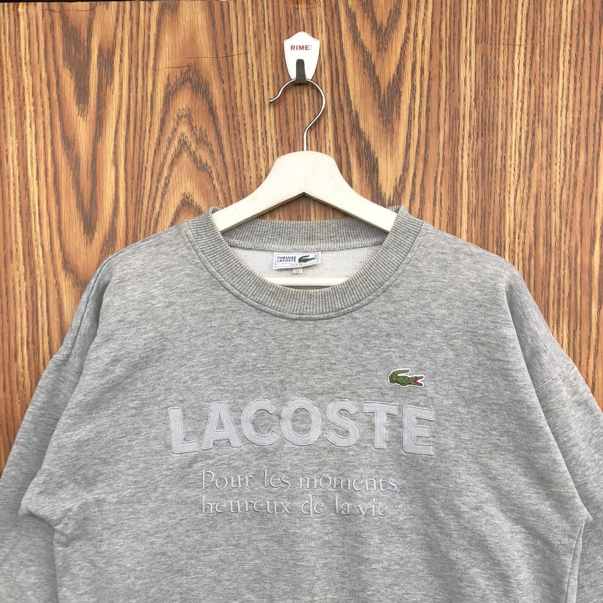 Lacoste Vintage Lacoste Embroidered Sweatshirt Pullover Crewneck Size US M / EU 48-50 / 2 - 3 Thumbnail