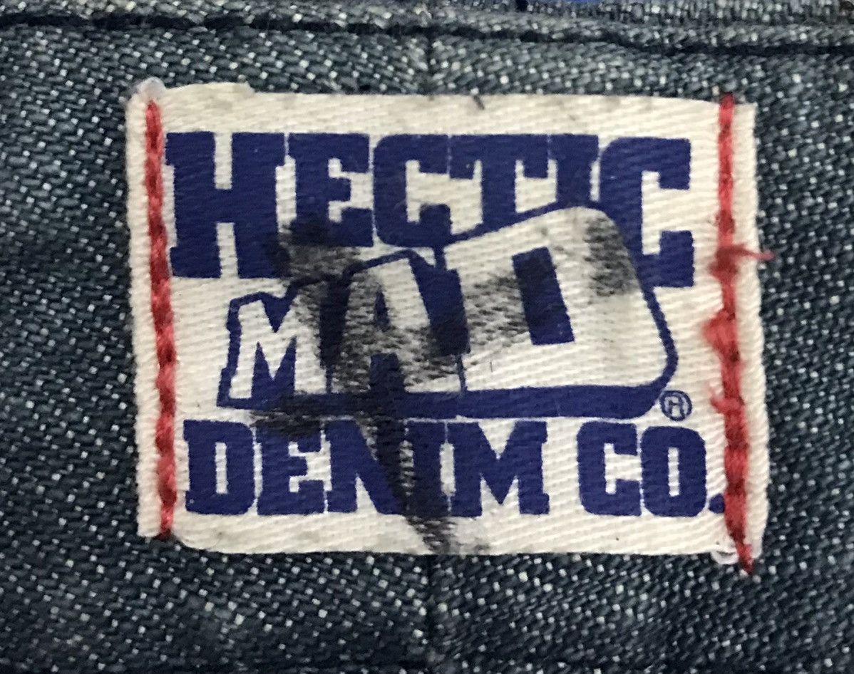 Japanese Brand × Vintage Vintage Hectic Mad Made In Japan Denim Pants Size US 36 / EU 52 - 13 Thumbnail