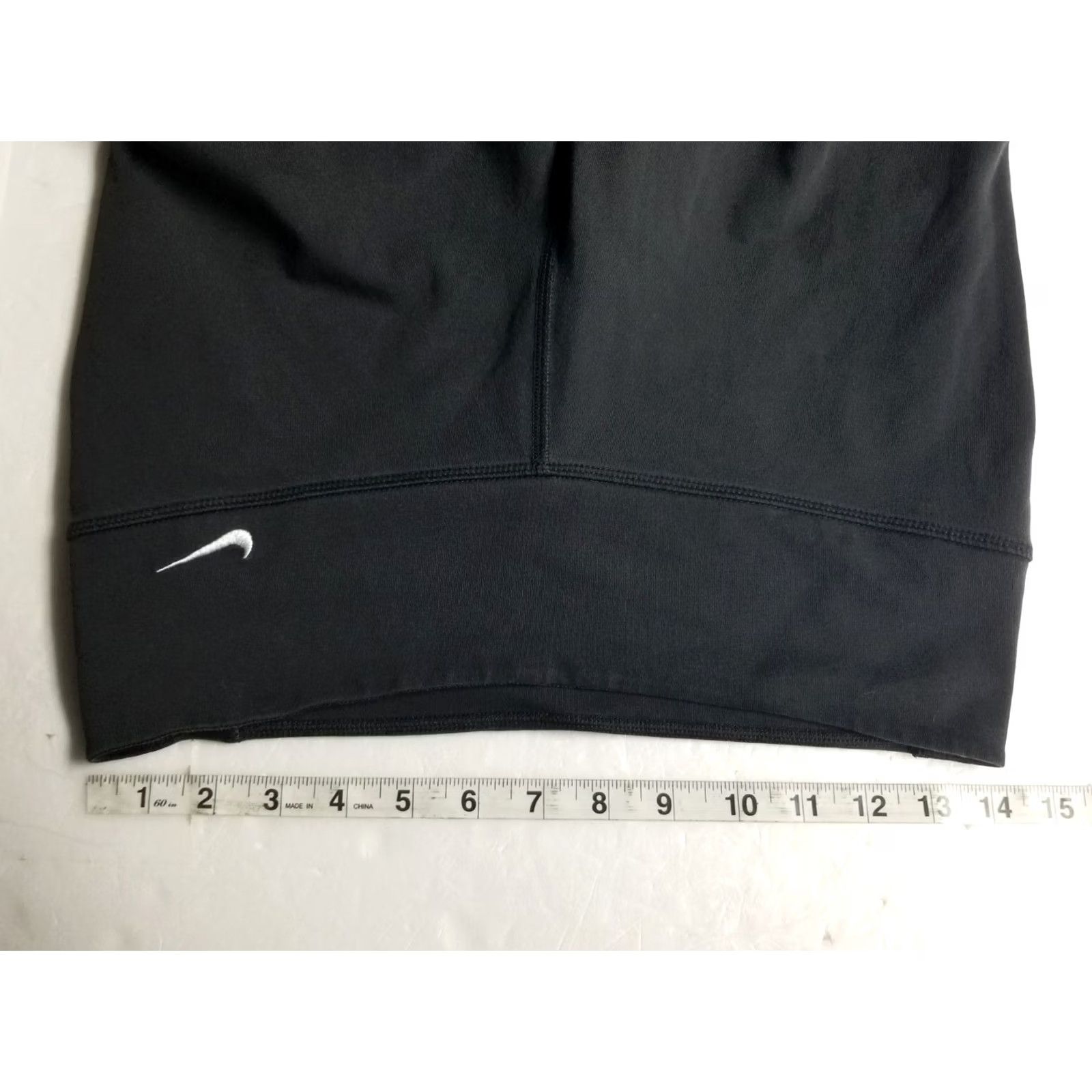 Nike Nike Dri Fit Crop Leggings Women Black Stretch Pull-On Size M Size 32" / US 10 / IT 46 - 3 Thumbnail
