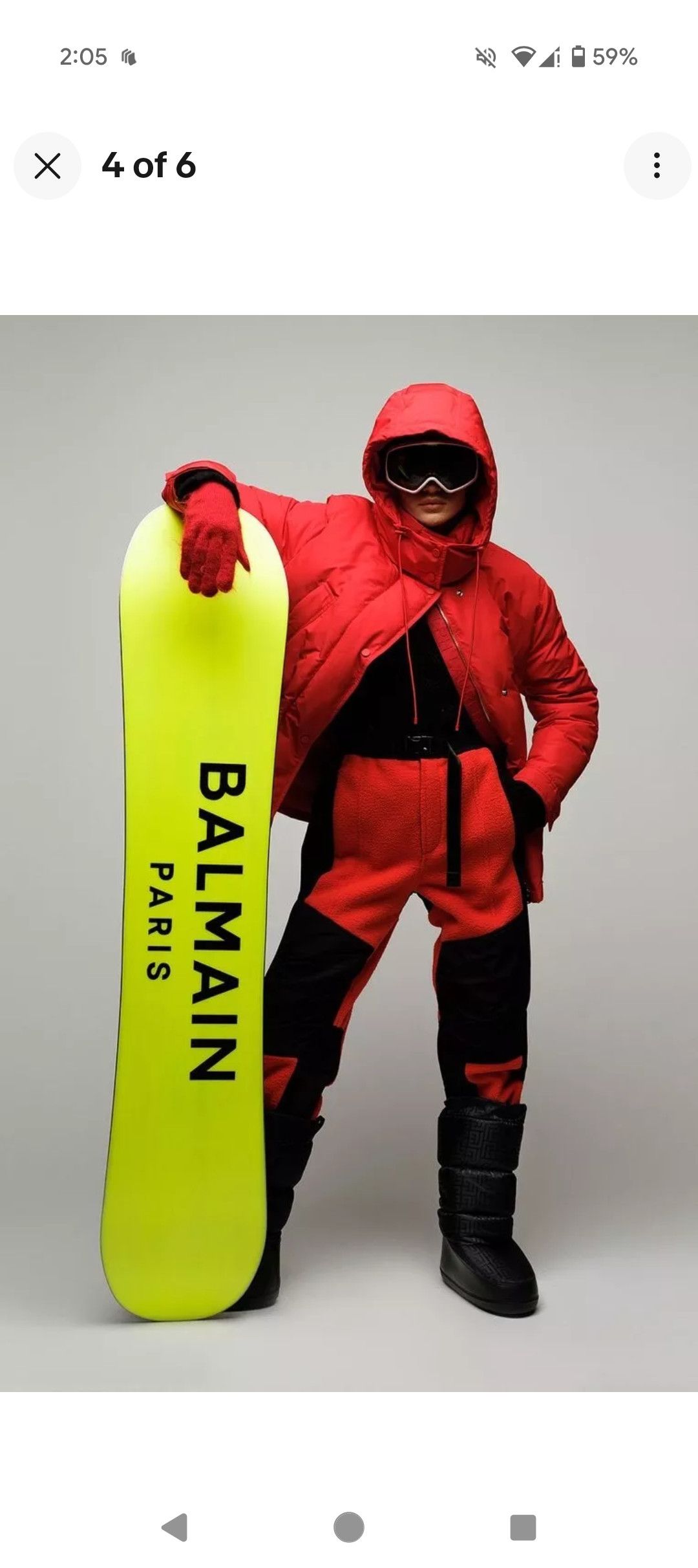 Balmain Balmain x Rossignol Snowboard $5995 RRP Size ONE SIZE - 10 Thumbnail