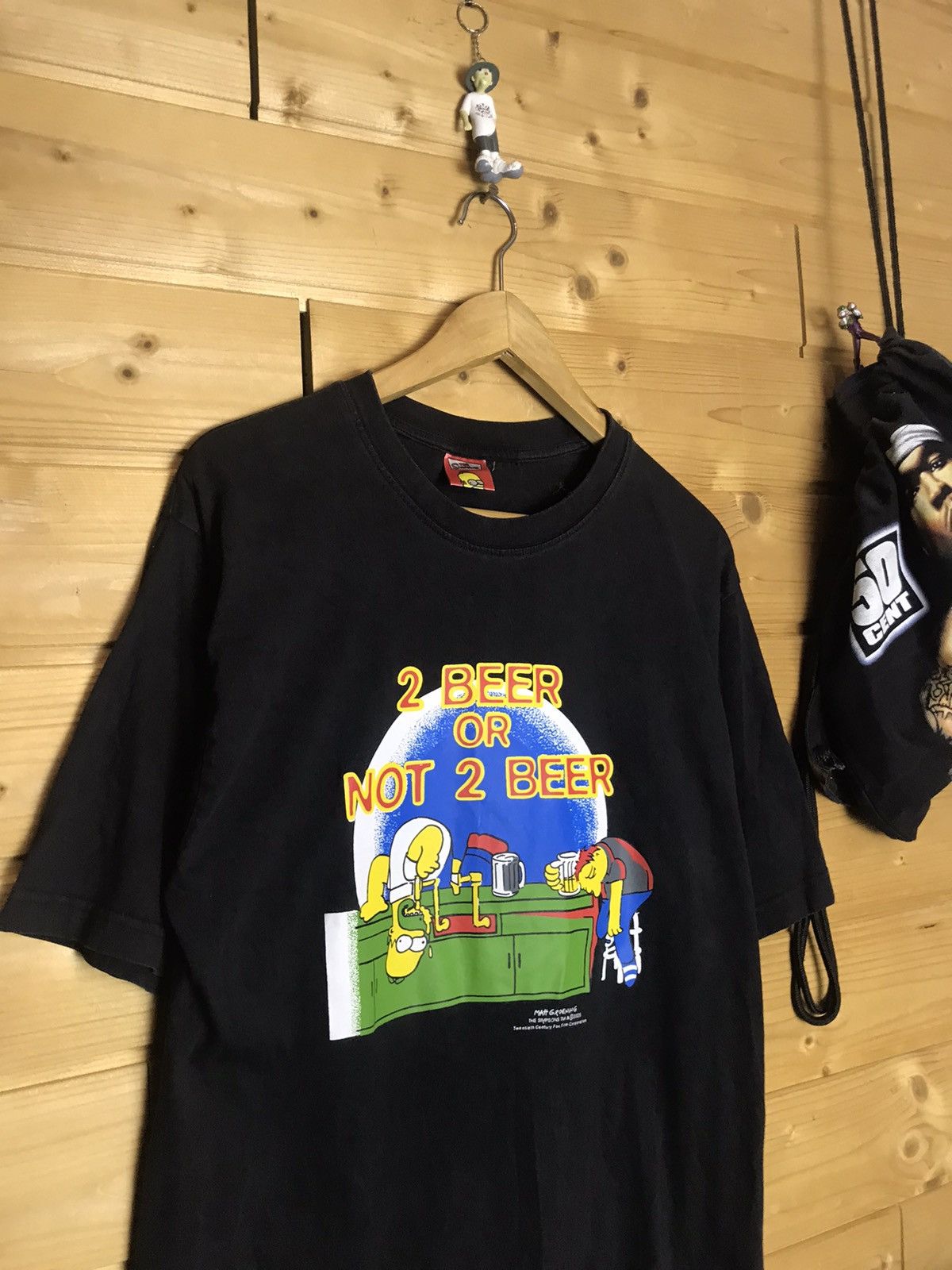 Cartoon Network Vintage 2005 The Simpson’s 2 beer or not 2 beer t-shirt Size US M / EU 48-50 / 2 - 3 Thumbnail