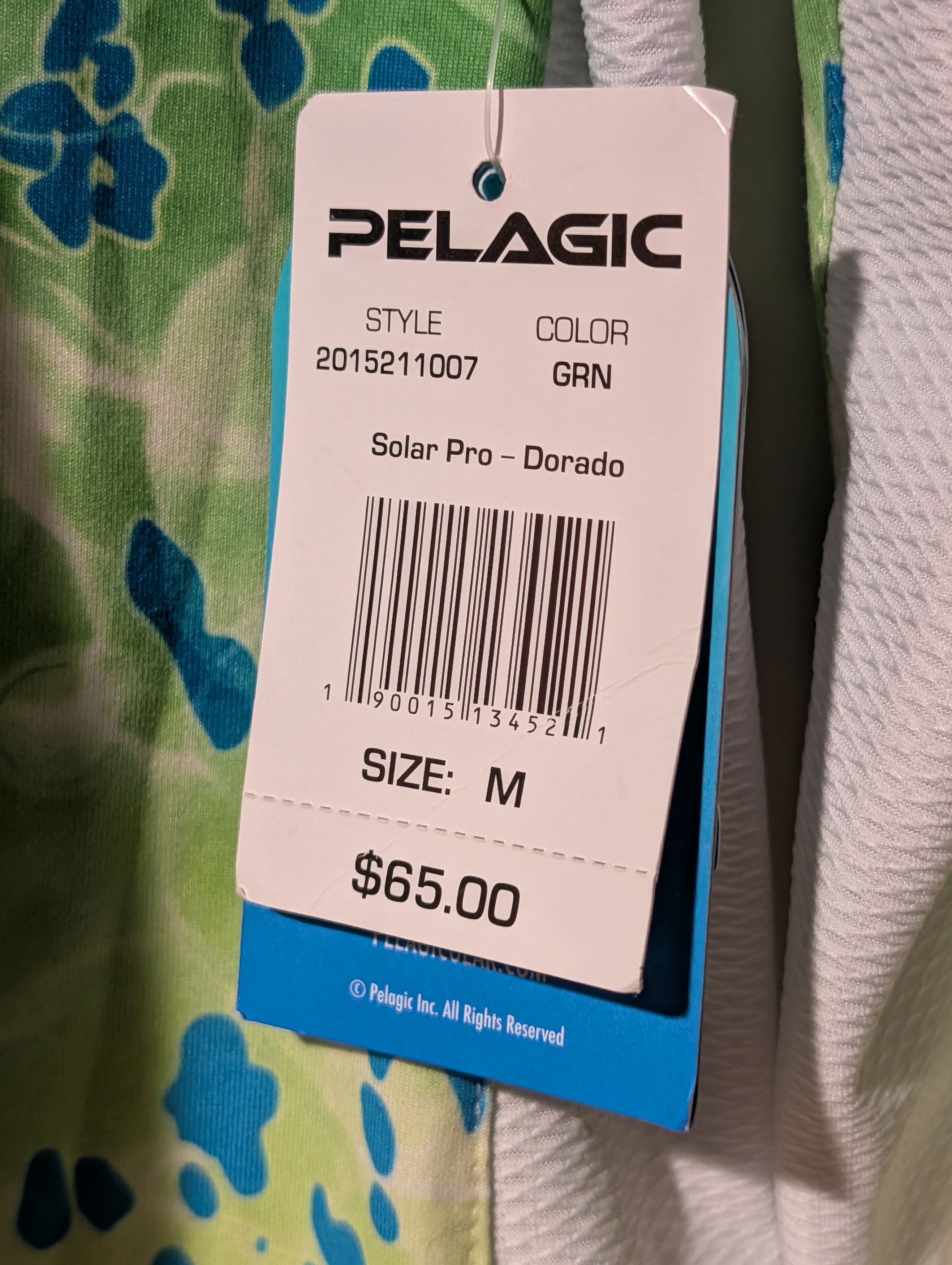Gildan Pelagic Solar Pro Dorado Fishing Long Sleeve Shirt UPF 50+ Size US M / EU 48-50 / 2 - 4 Thumbnail