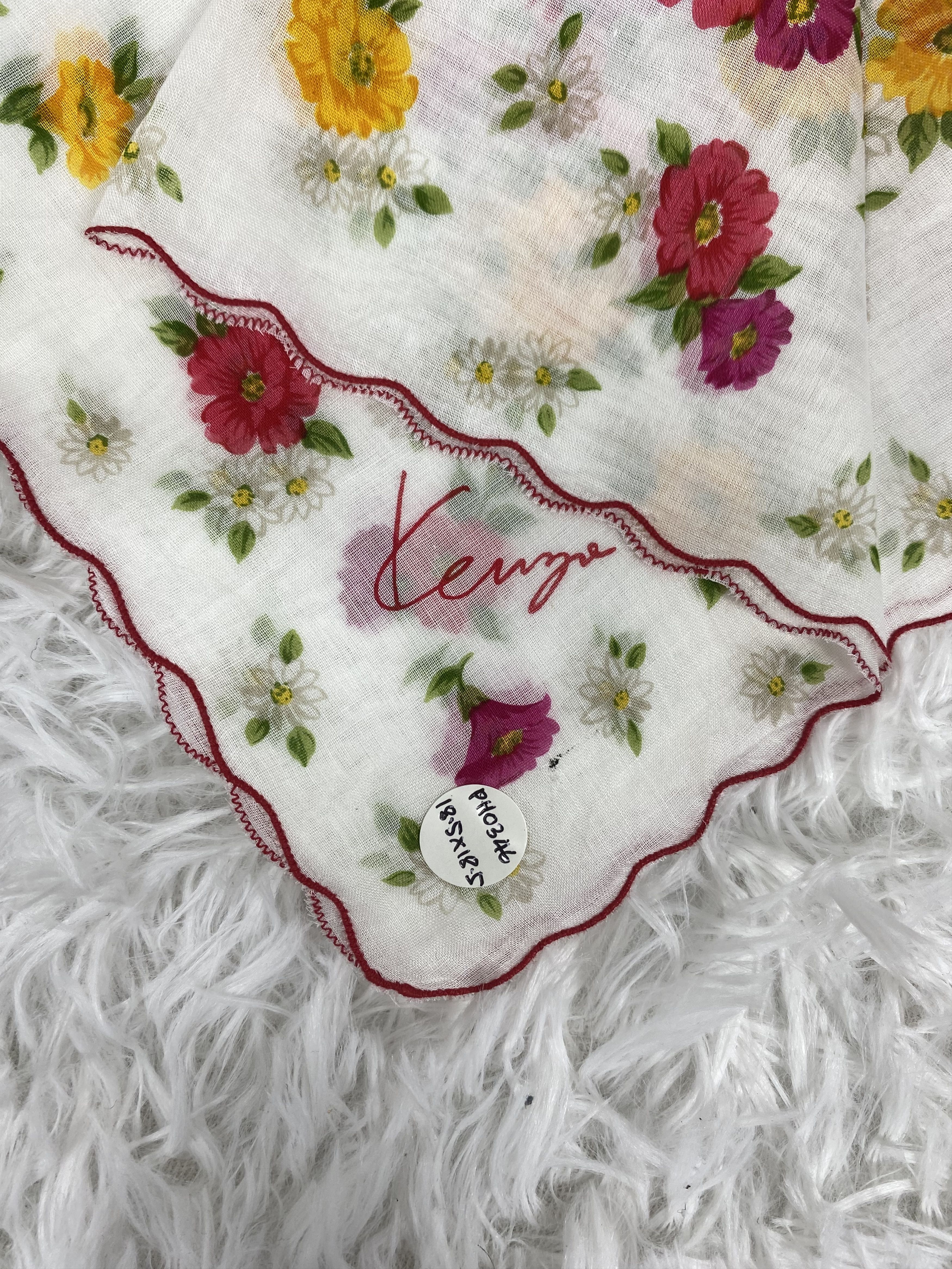 Kenzo Vintage Kenzo Handkerchief Neckerchief PH0346 Size ONE SIZE - 2 Thumbnail