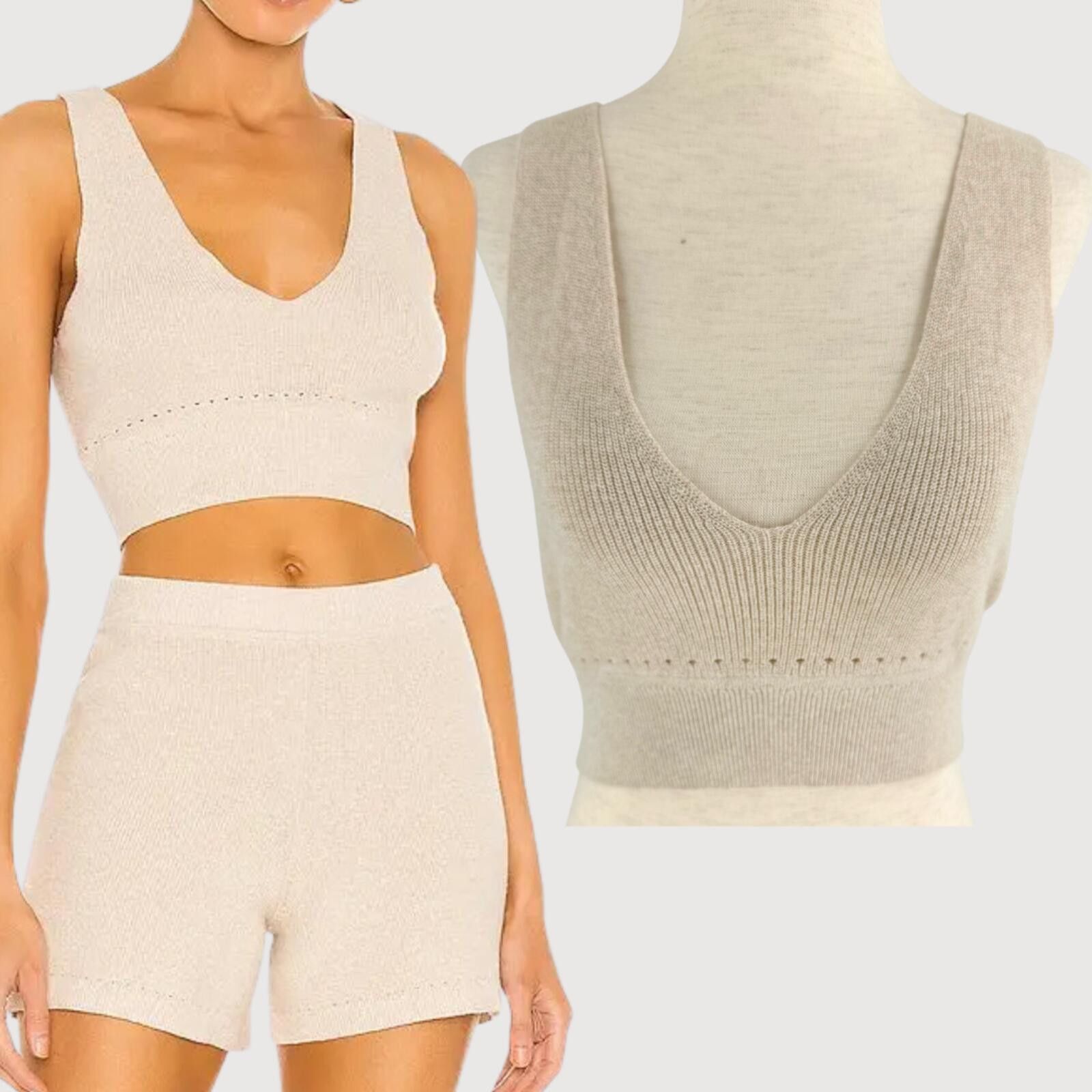 Other Weekend Stories Simone Knit Crop Top XS Size XS / US 0-2 / IT 36-38 - 1 Thumbnail