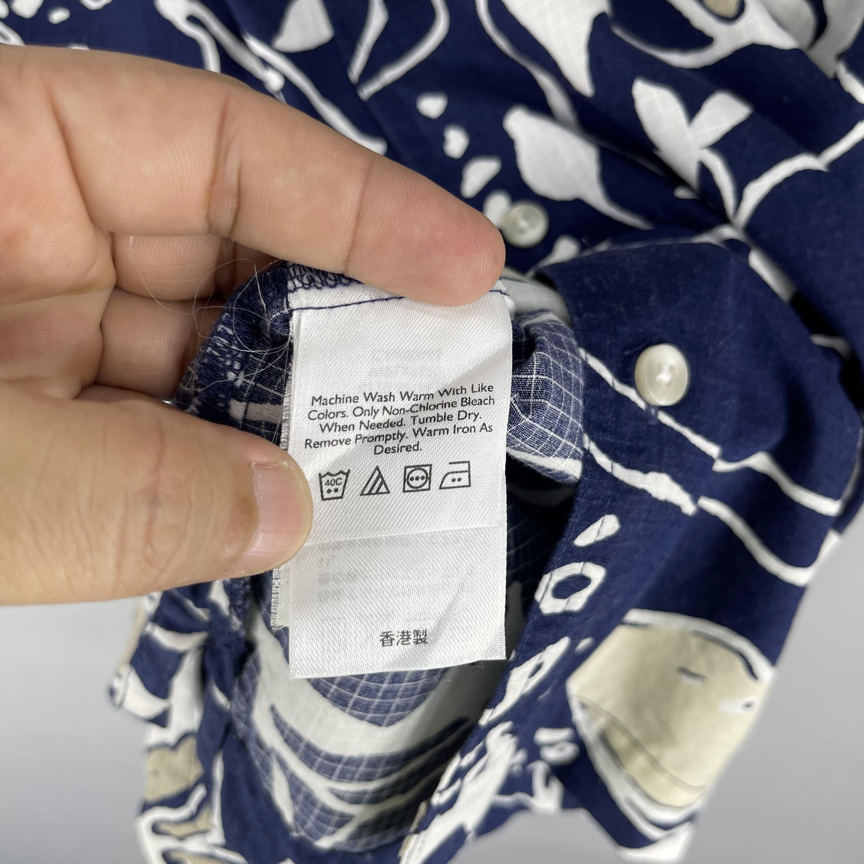 Eddie Bauer EDDIE BAUER Hawaiian Aloha Tropical Floral Motive Shirt Size US XL / EU 56 / 4 - 6 Thumbnail