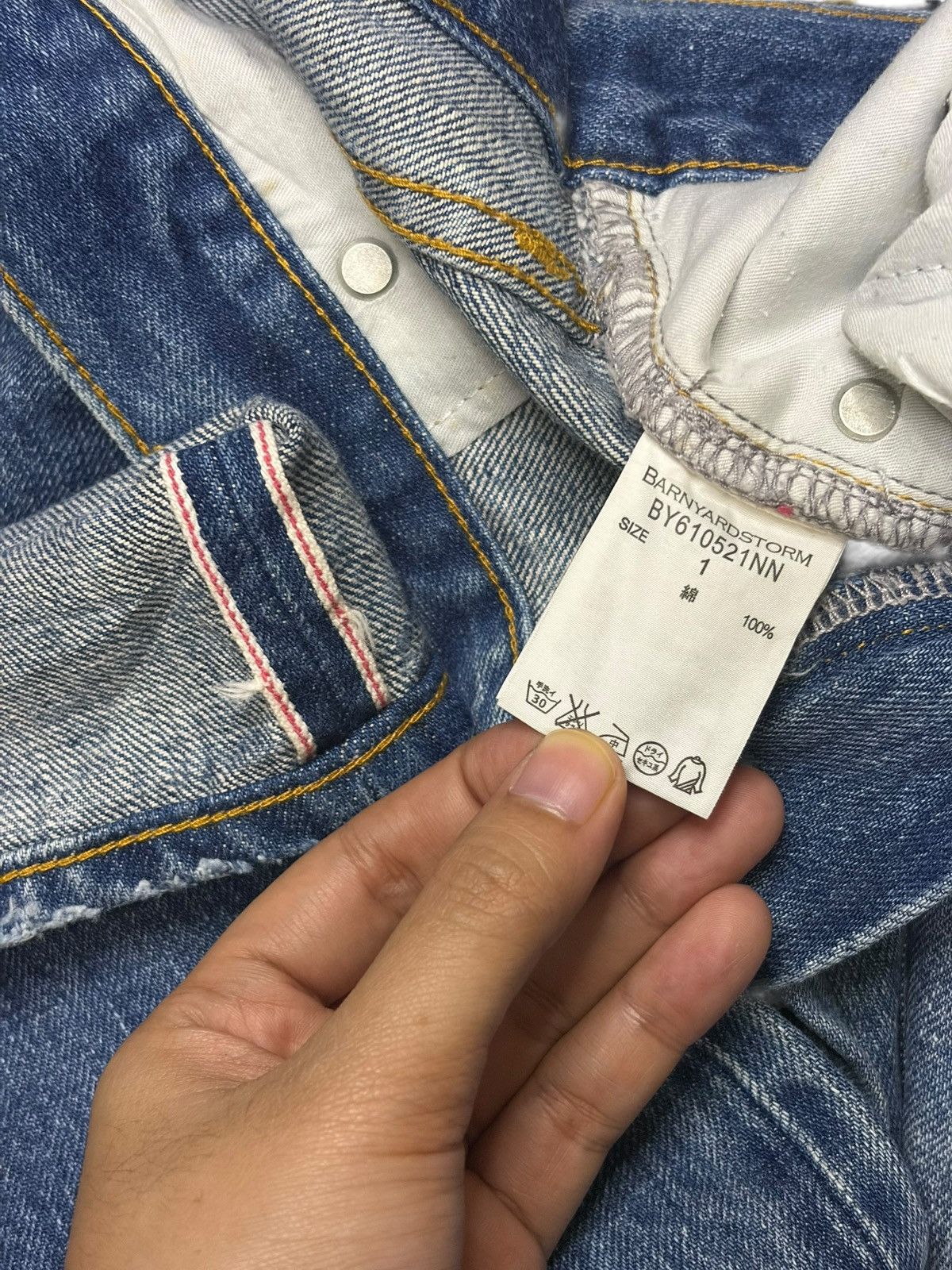 Uniqlo Vintage Japanese Brand Distressed Selvedge Jeans Size 30" / US 8 / IT 44 - 5 Thumbnail