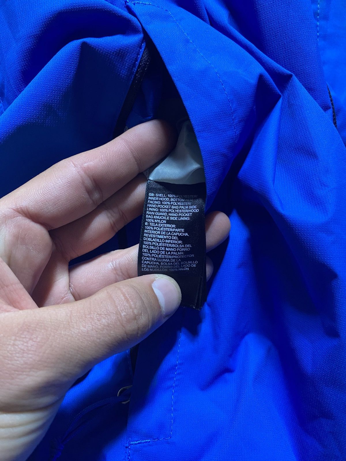The North Face The North Face HyVent 2.5L Waterproof Rain Jacket Blue Size US L / EU 52-54 / 3 - 9 Thumbnail