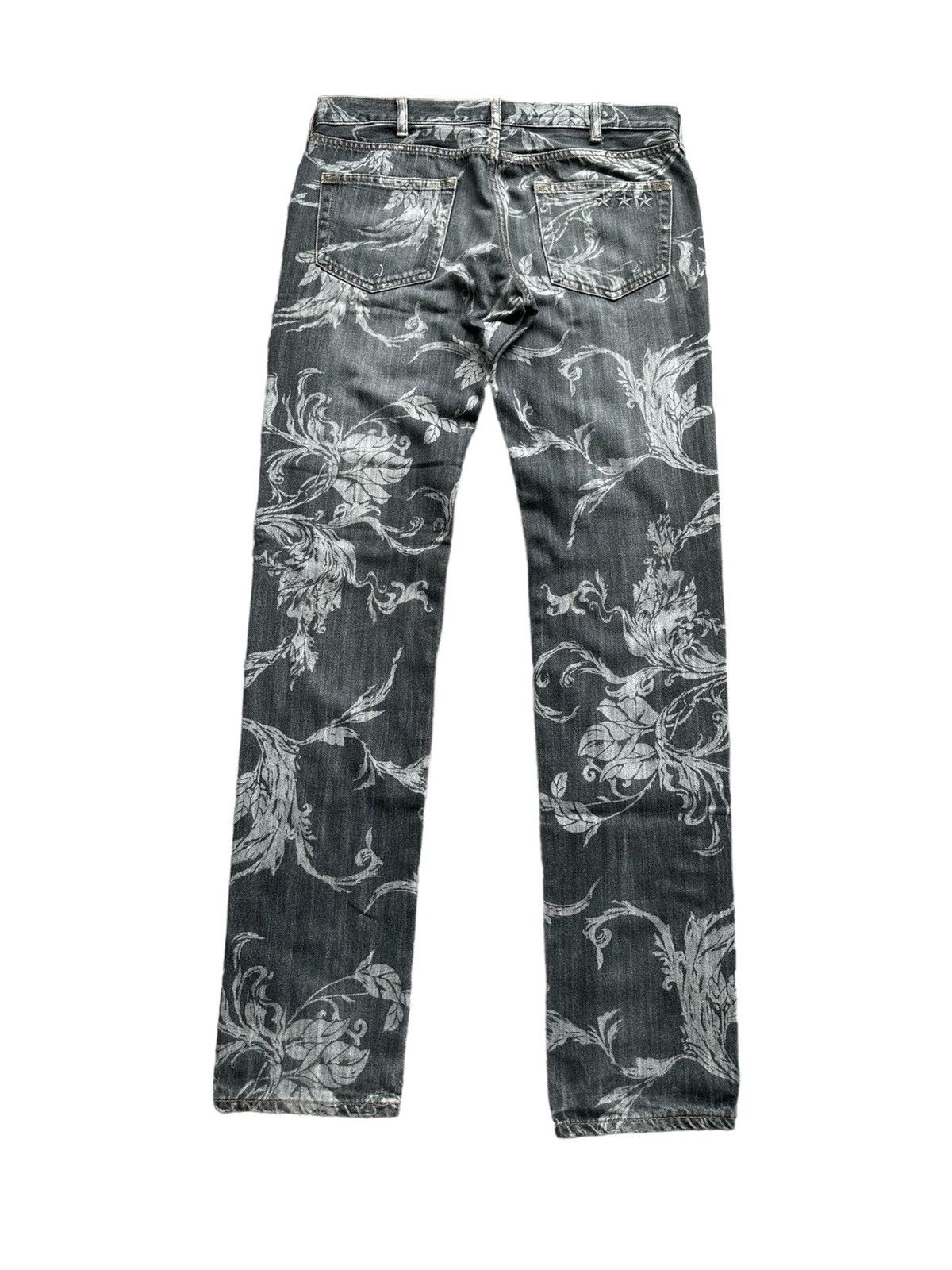 Boycott SS1996 - Boycott Japan trompe l'oeil laser printed jeans Size US 33 - 3 Thumbnail