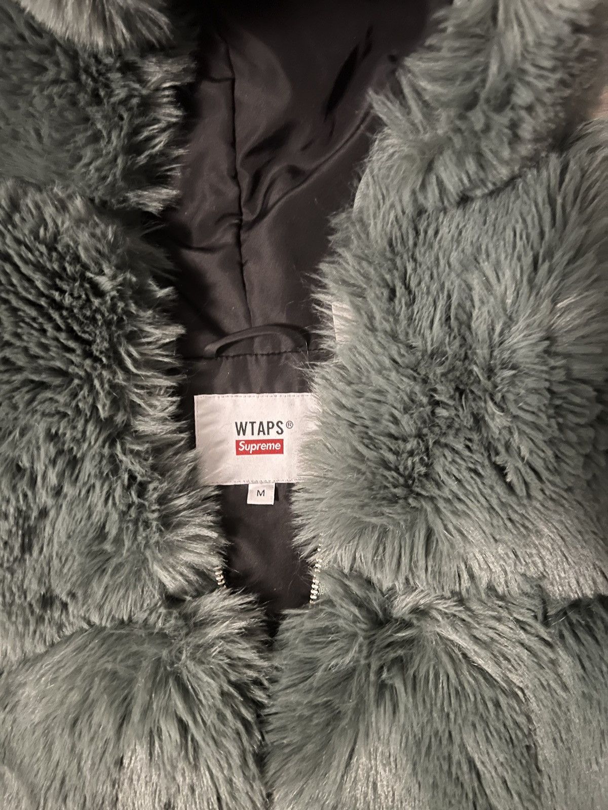 Supreme × Wtaps SUPREME WTAPS Faux Fur Hooded Jacket Size US M / EU 48-50 / 2 - 7 Thumbnail