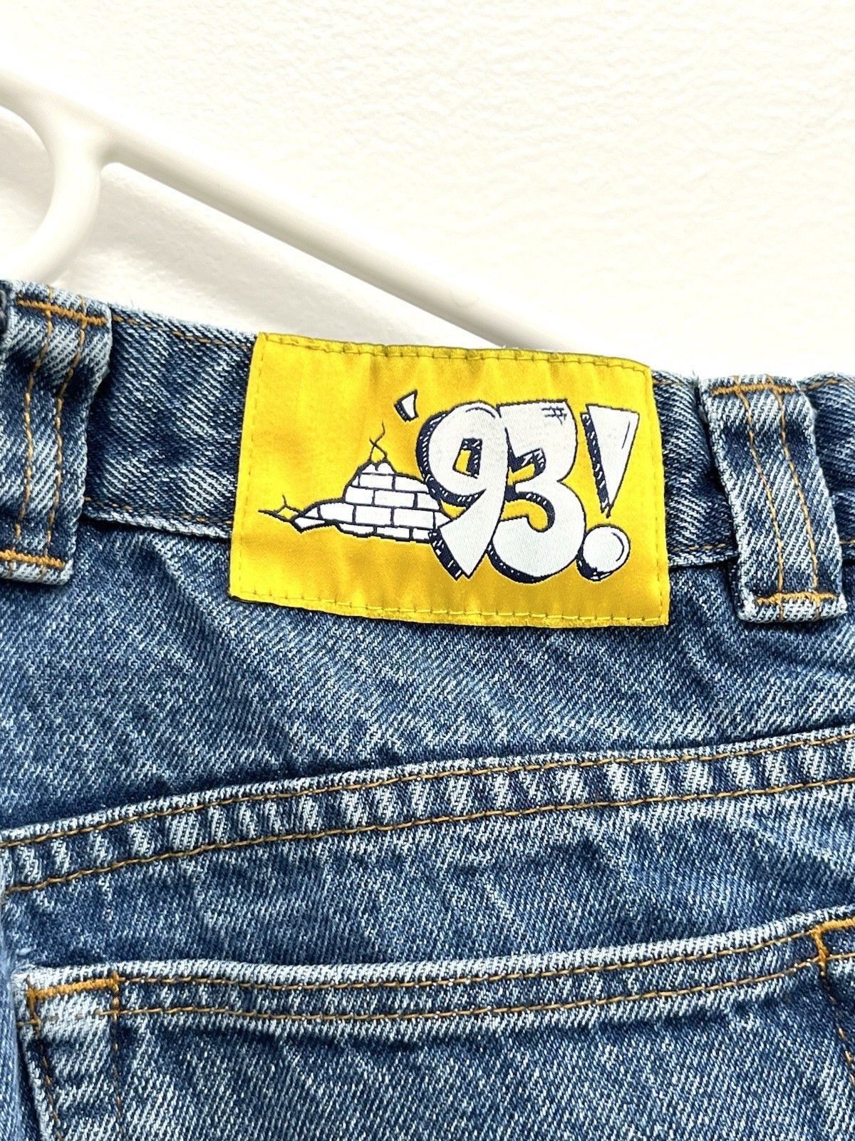 Polar Skate Co. Polar Skate Co '93 Denim Baggy Jeans 34x34 Blue Denim Skate Size US 34 / EU 50 - 5 Thumbnail