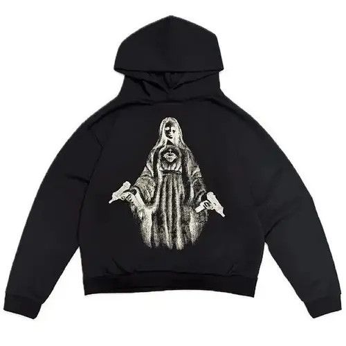 Japanese Brand Hip Hop Hoodie Top Punk Loose Clothes Size US M / EU 48-50 / 2 - 6 Thumbnail