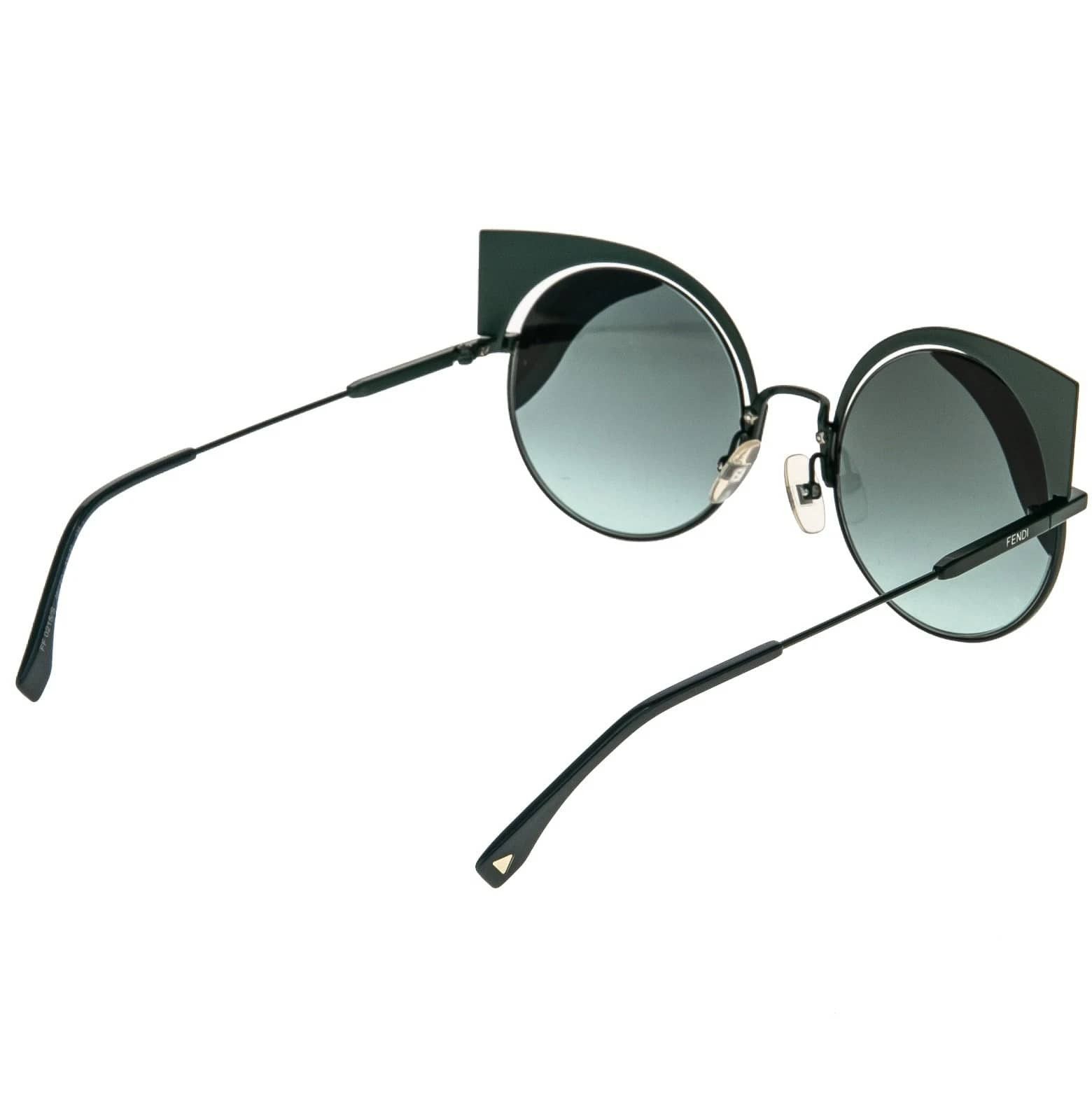 Fendi FENDI HYPNOSHINE FF0215S Green Blue Fashion Sunglass 0215 Size ONE SIZE - 5 Thumbnail