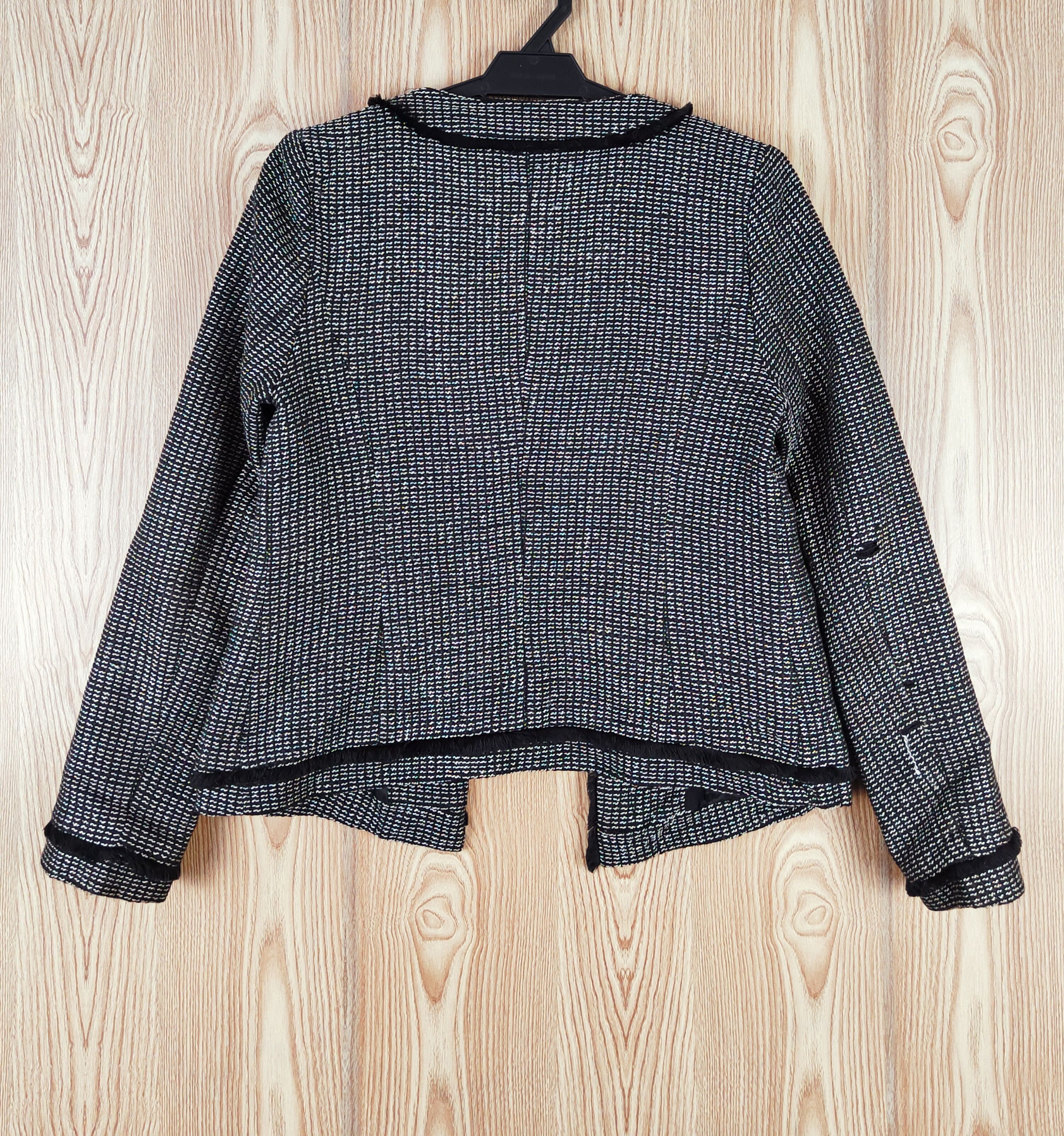 Japanese Brand × Vintage Japanese Art Design Vintage Black Jackets Size S / US 4 / IT 40 - 7 Thumbnail