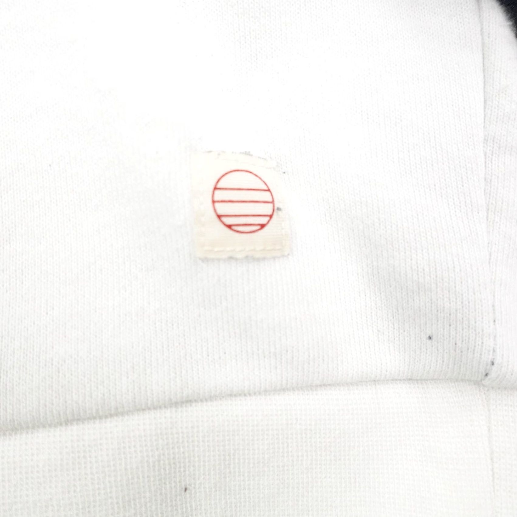 Marine Layer Sweatshirt Men M White Blue Green Colorblock Crewneck Pullover Pattern Striped Logo Fleece Cotton Polyester Vintage No