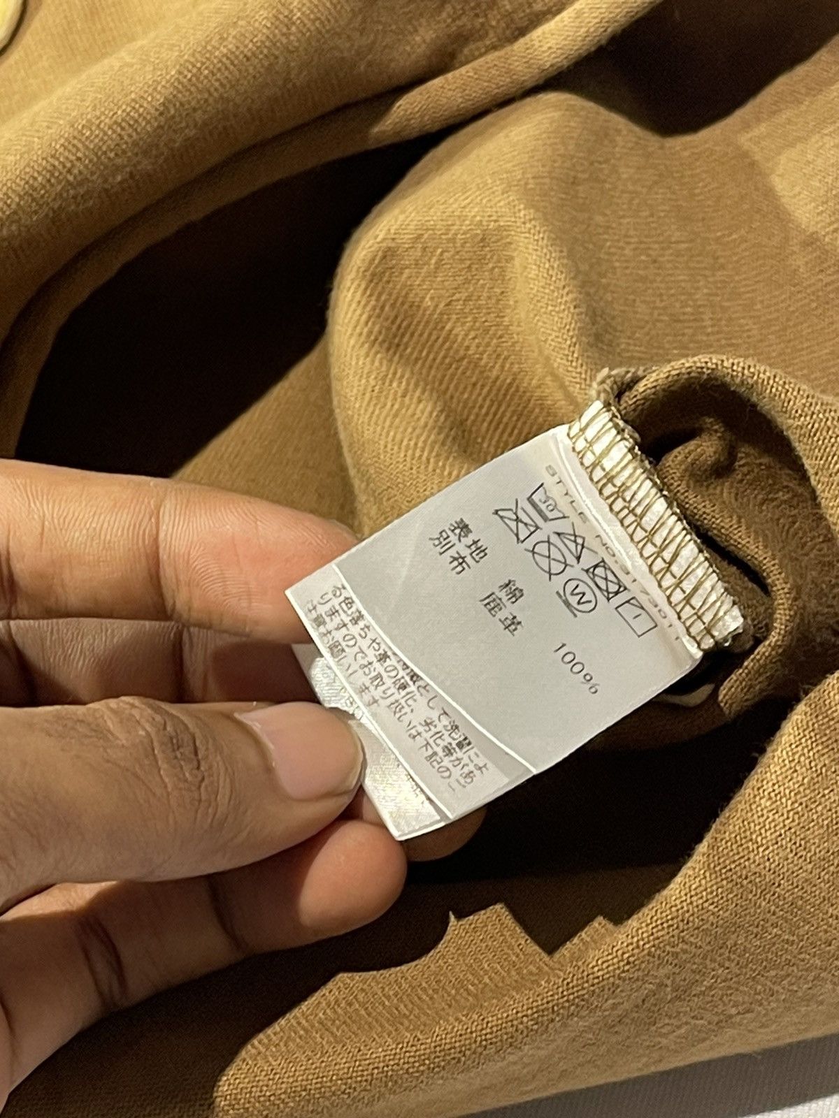 Schott × Vintage Schott short deer leather pocket tee native concho khaki Size US S / EU 44-46 / 1 - 10 Thumbnail
