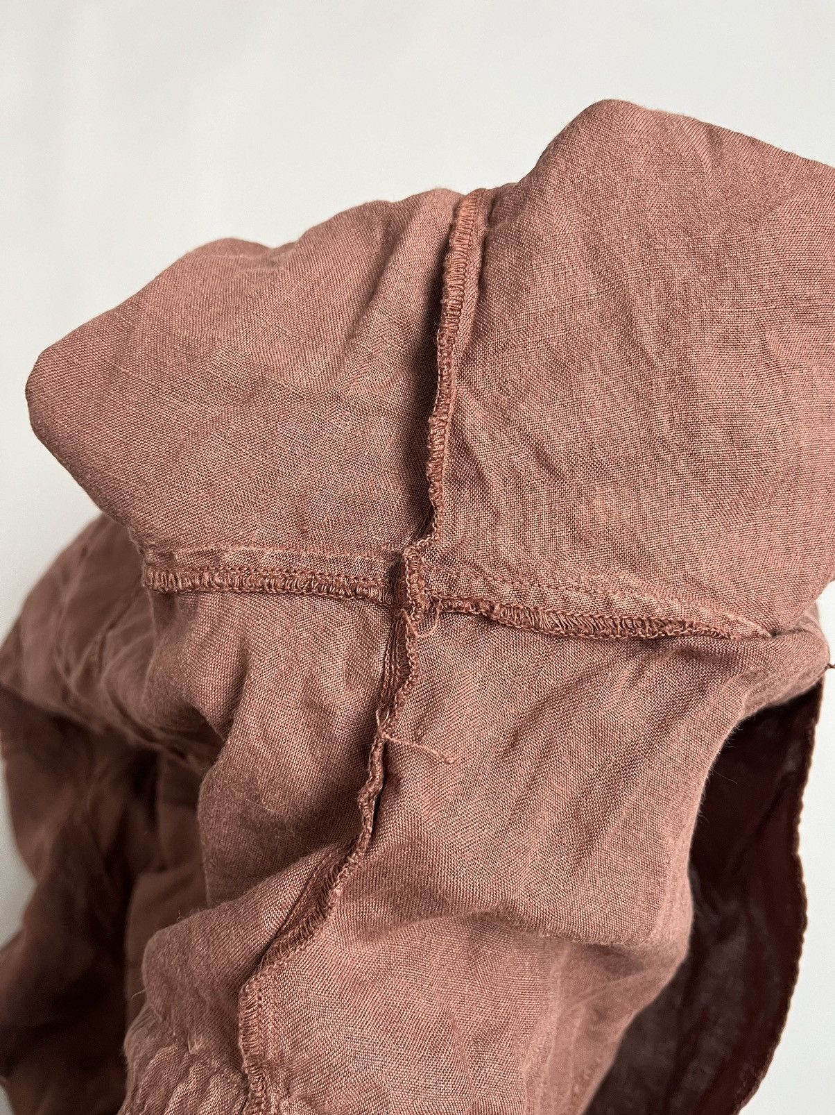 Transit TRANSIT PAR SUCH 350 Brown Linen Lightweight Blazer Jacket Size L / US 10 / IT 46 - 18 Thumbnail