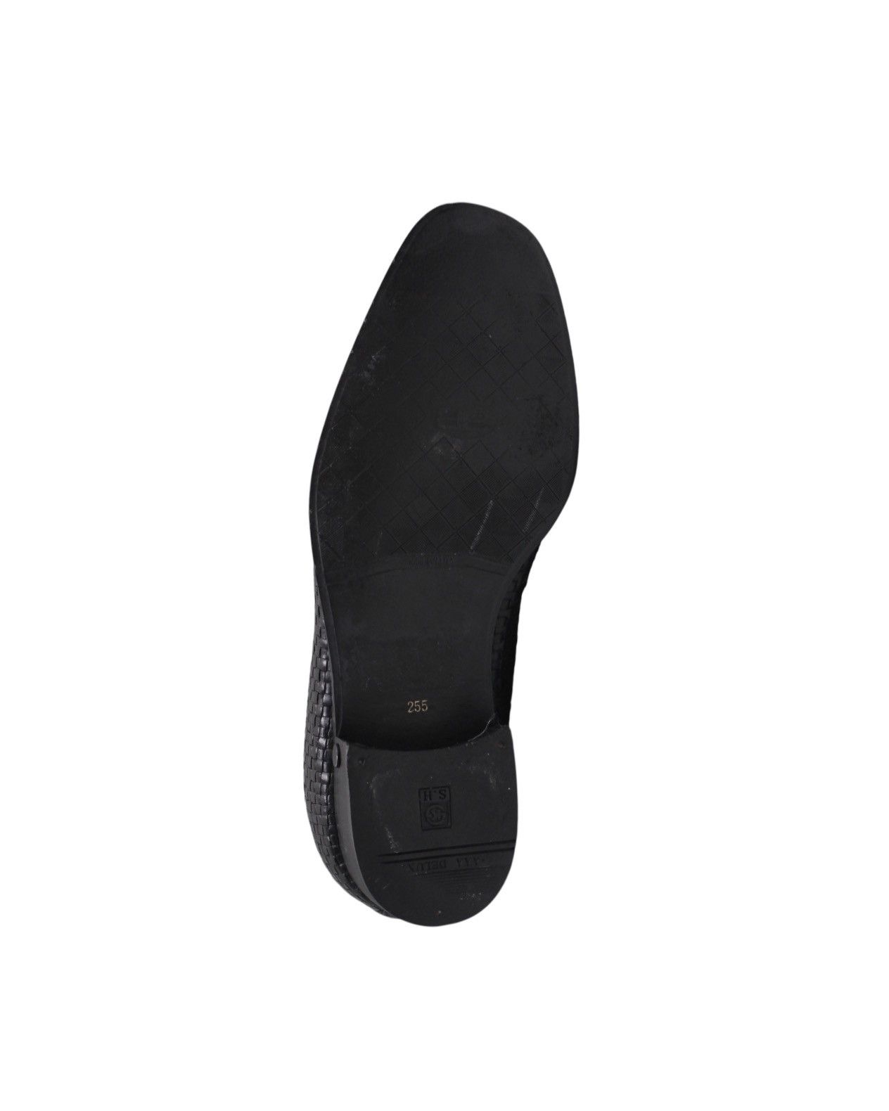 Balenciaga 2000S BALENCIAGA BLACK WOVEN LEATHER LOAFERS Size US 7.5 / EU 40-41 - 7 Thumbnail