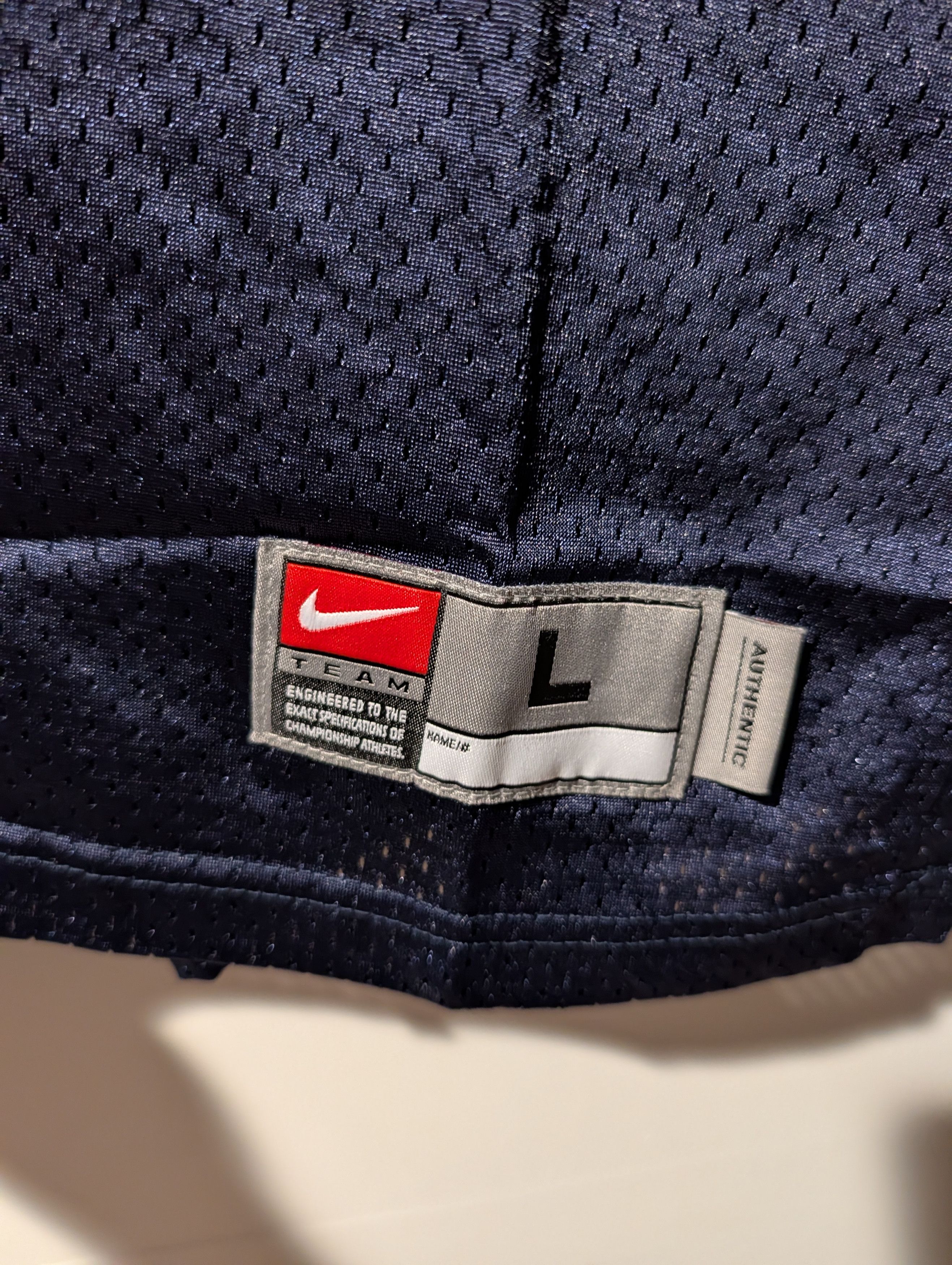 NCAA Vtg Penn State Nittany Lions Nike Team Football Jersey Large Size US L / EU 52-54 / 3 - 4 Thumbnail