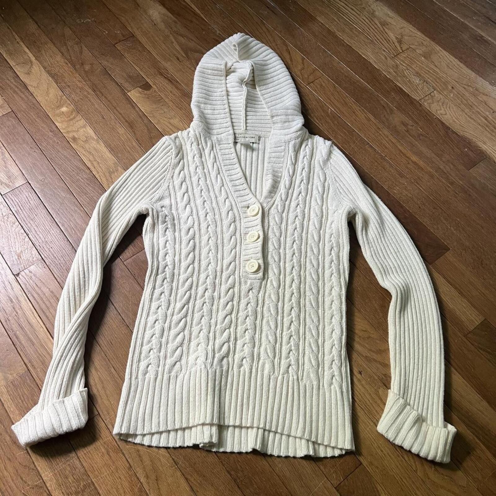 Other Jones New York Sport cable knit sweater Size S / US 4 / IT 40 - 2 Thumbnail