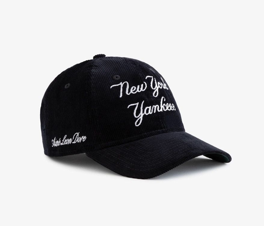 Corduroy New York Yankees Hat Navy Aimé Leon Dore New York Yankees