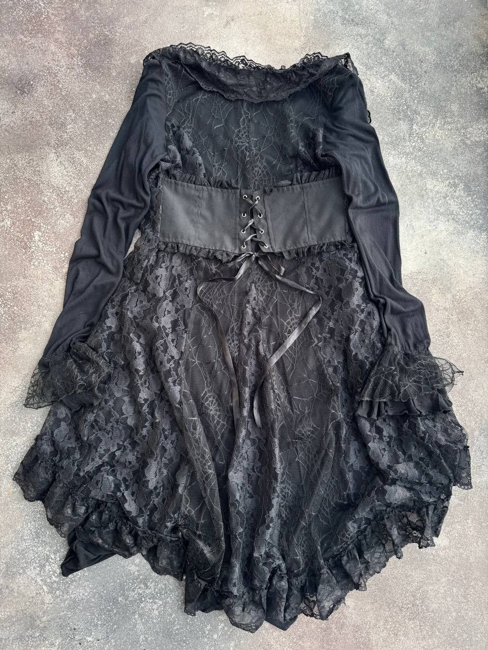 If Six Was Nine × Japanese Brand Poizen Industries Gothic Y2K Dress Size M / US 6-8 / IT 42-44 - 2 Thumbnail
