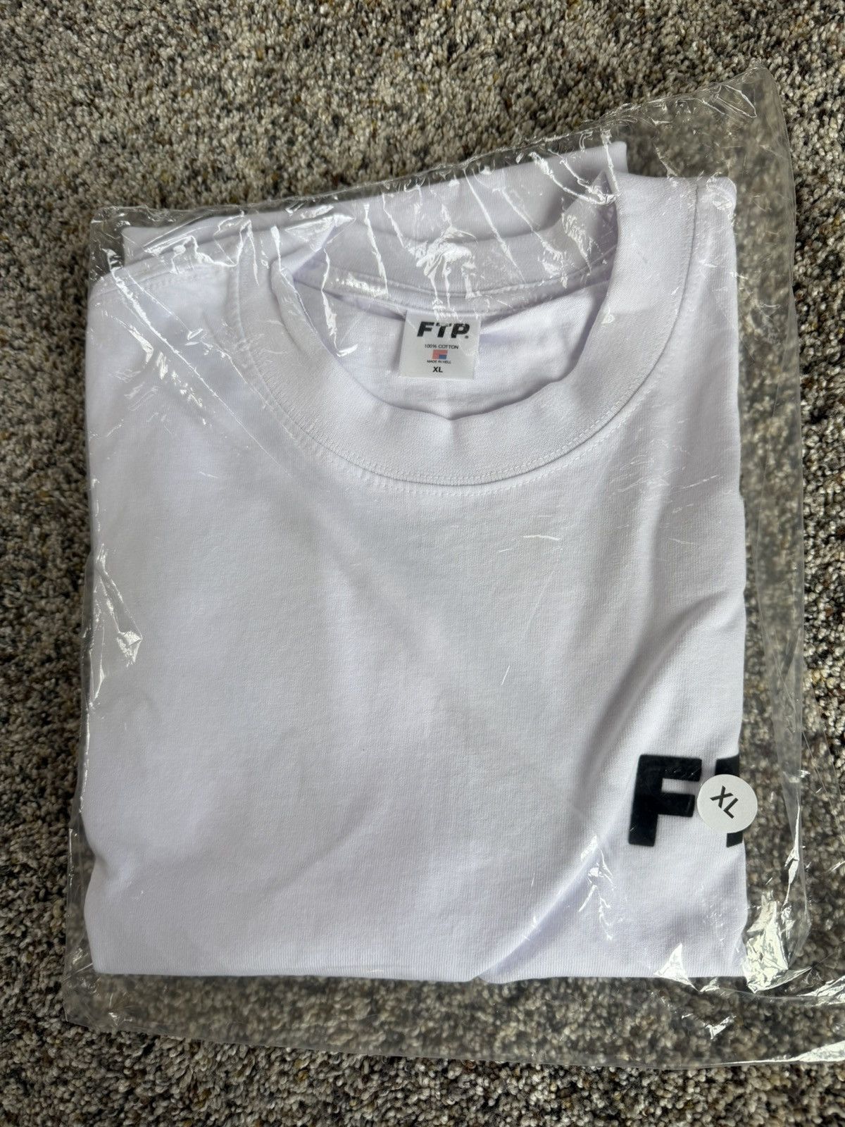 Fuck The Population FTP Flocked Logo Tee Size US XL / EU 56 / 4 - 4 Thumbnail