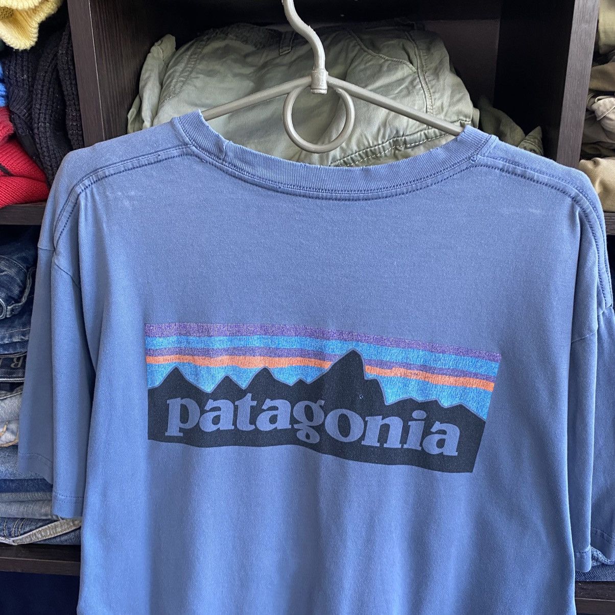 Patagonia Vintage Patagonia Big logo y2k streetwear opium tee Size US L / EU 52-54 / 3 - 2 Thumbnail