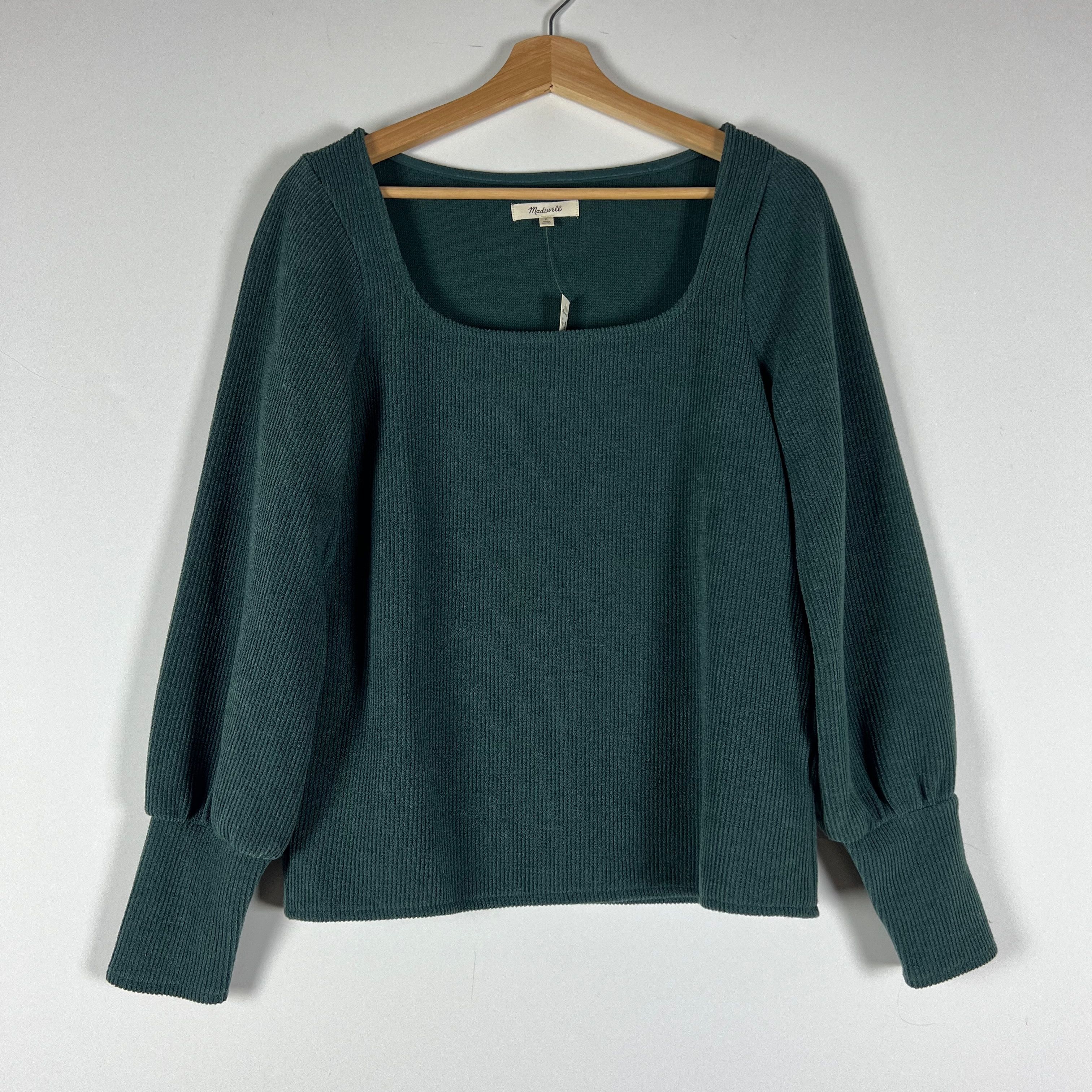 Madewell NEW Madewell Ottoman Rib Square Neck Size S / US 4 / IT 40 - 1 Thumbnail