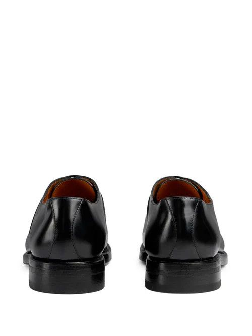 Gucci o1mt1gz0225 Lace-Up Shoes in Black Size US 12 / EU 45 - 3 Thumbnail