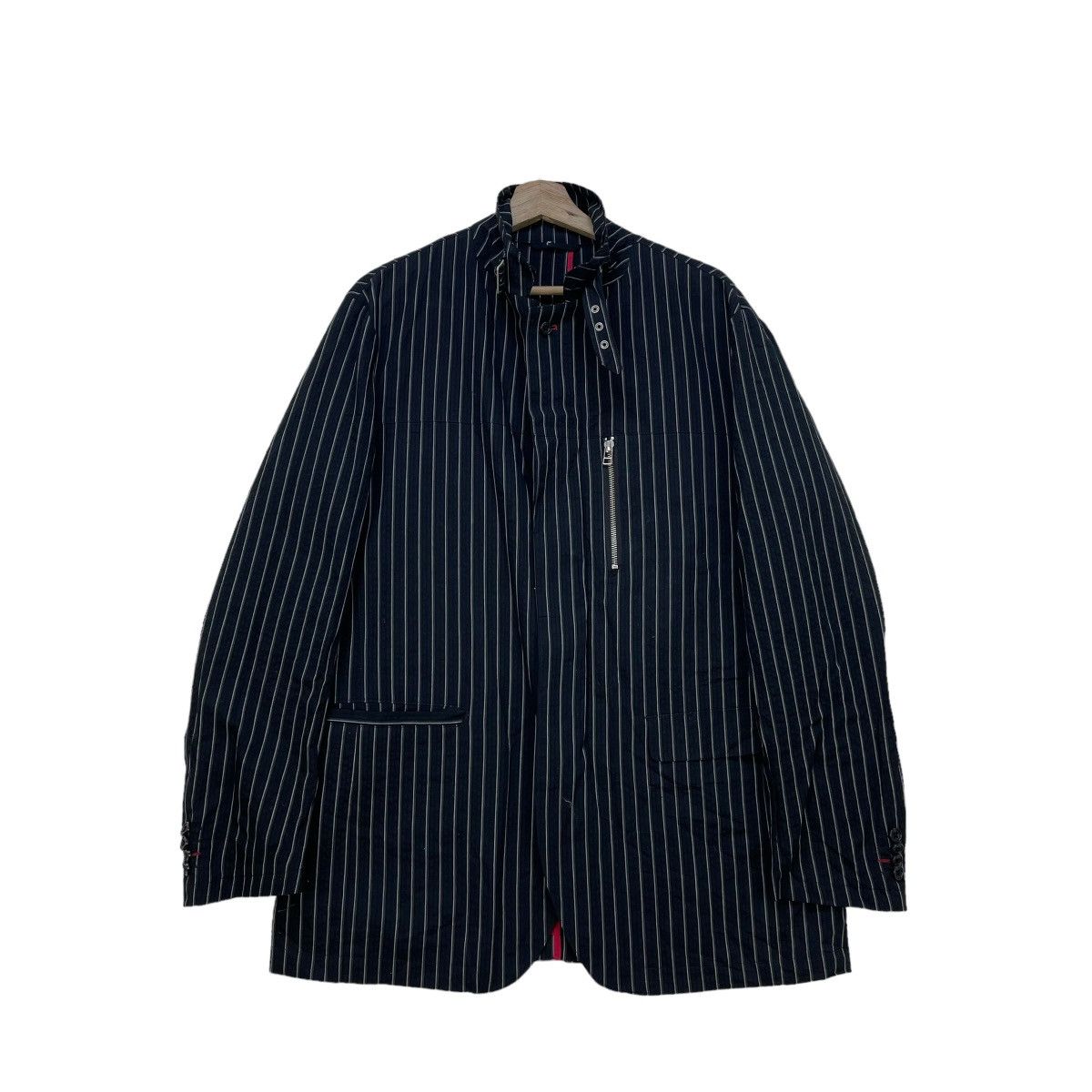 Japanese Brand Japanese Brand Barassi Hikory Stripe Jacket Size US M / EU 48-50 / 2 - 1 Thumbnail