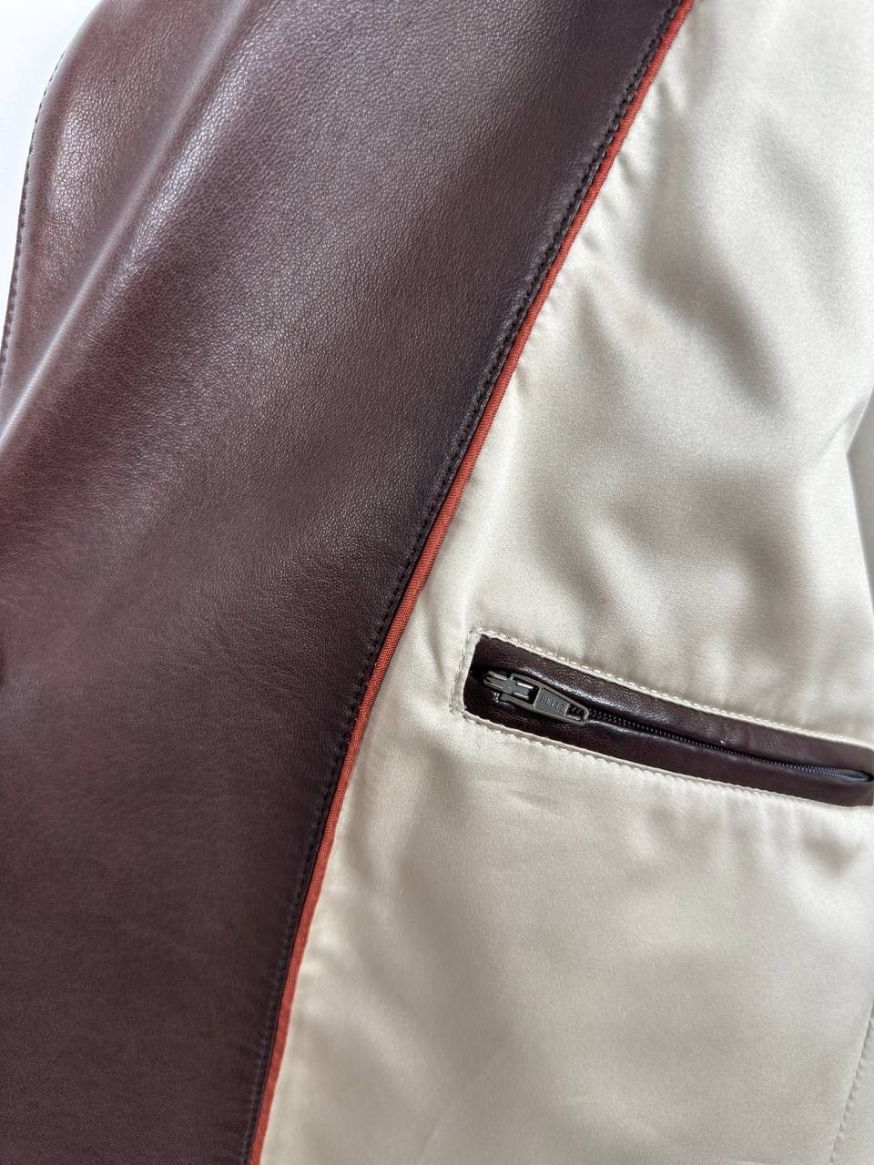 Loro Piana Loro Piana Leather Coat Jacket Size US M / EU 48-50 / 2 - 9 Thumbnail