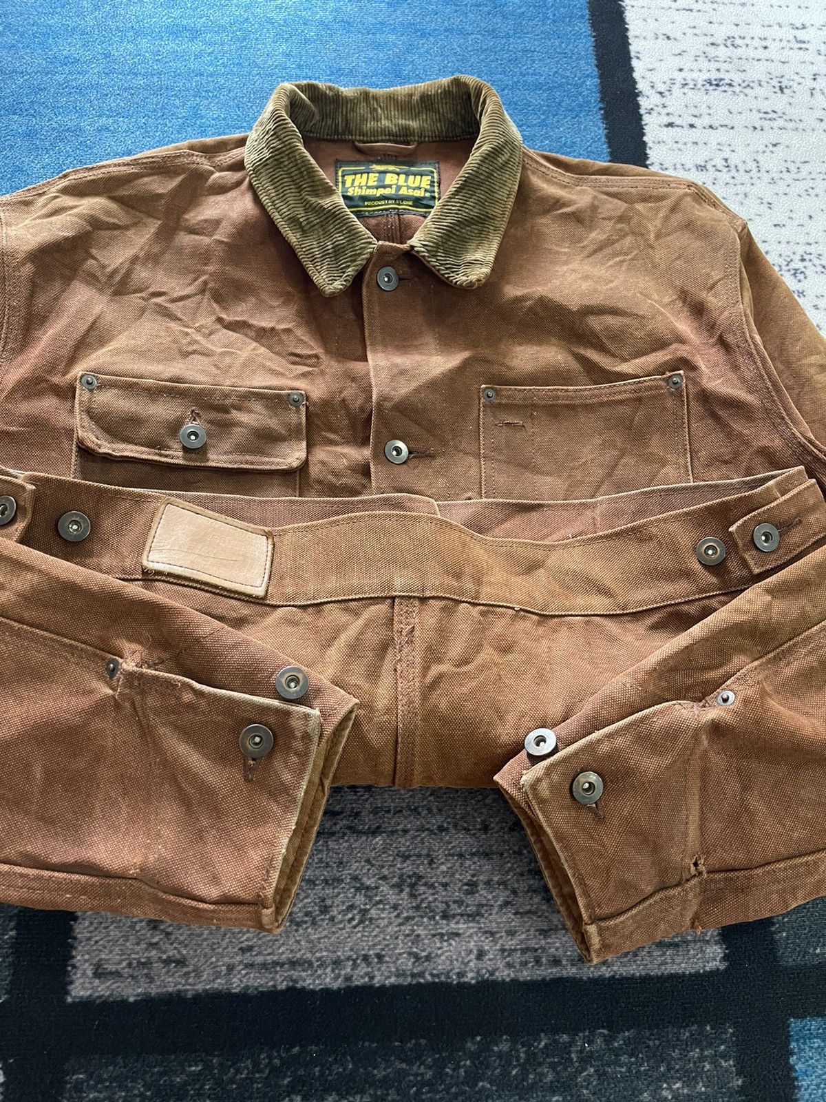 Japanese Brand Vintage The Blue Persimmon Tannin Jacket Size US L / EU 52-54 / 3 - 10 Thumbnail
