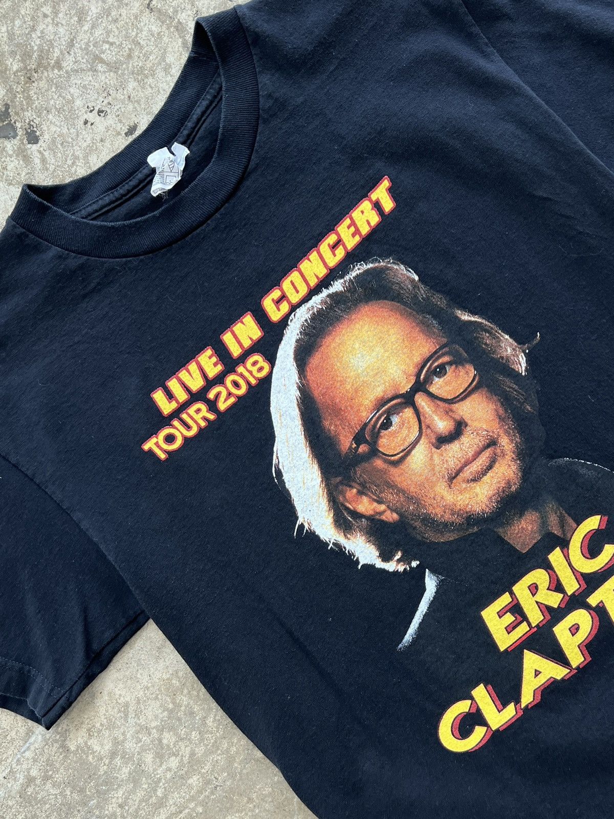 Band Tees × Vintage Eric Clapton Madison Square Garden 2018 Tour Tee Medium Size US M / EU 48-50 / 2 - 1 Thumbnail