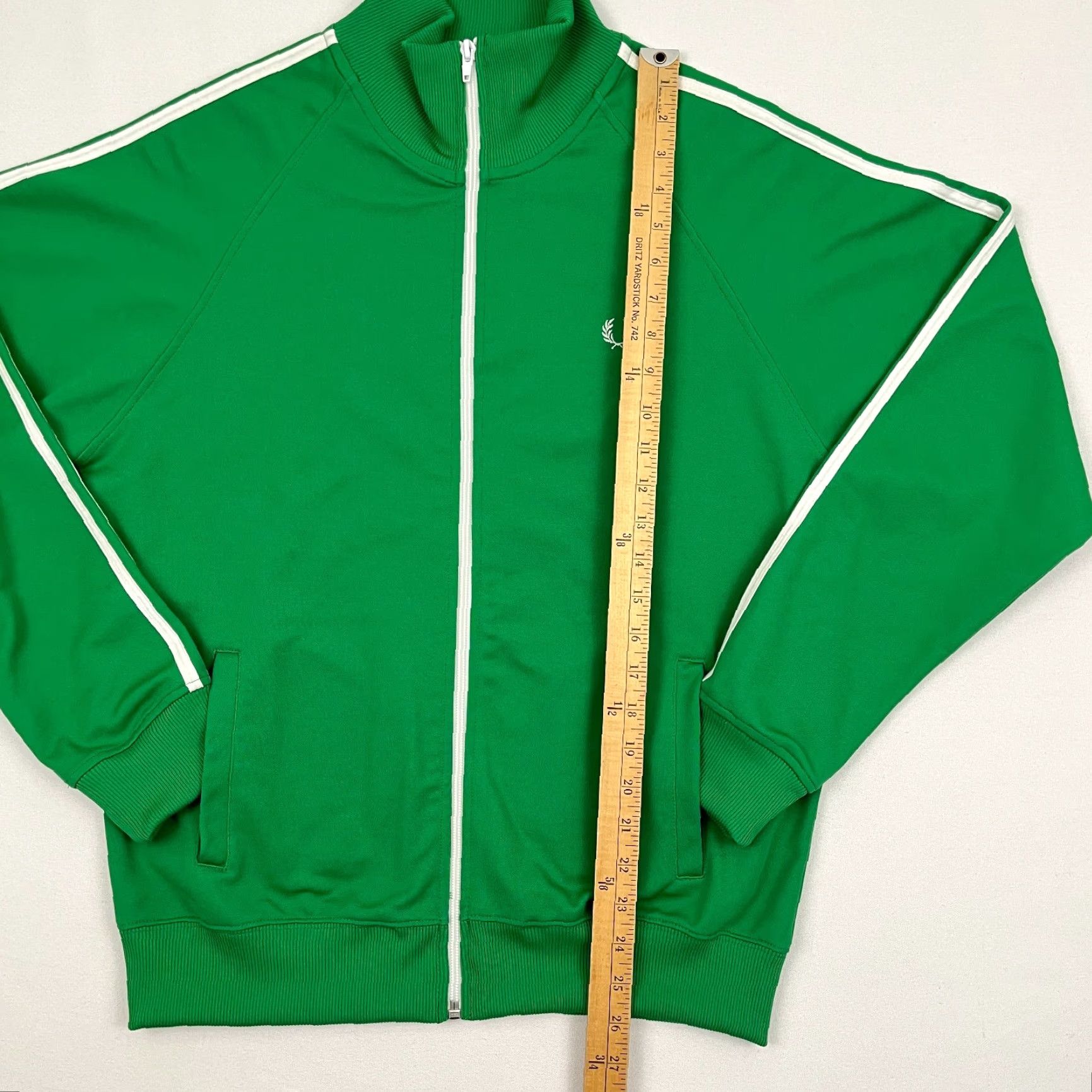 Fred Perry Fred Perry Sportswear Track Jacket Mens M Green Active Court Blokecore Portugal Size US M / EU 48-50 / 2 - 3 Thumbnail