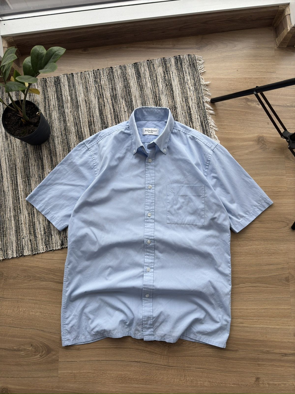 Other Yves Saint Laurent YSL vintage short sleeve summer shirt Size US M / EU 48-50 / 2 - 1 Thumbnail