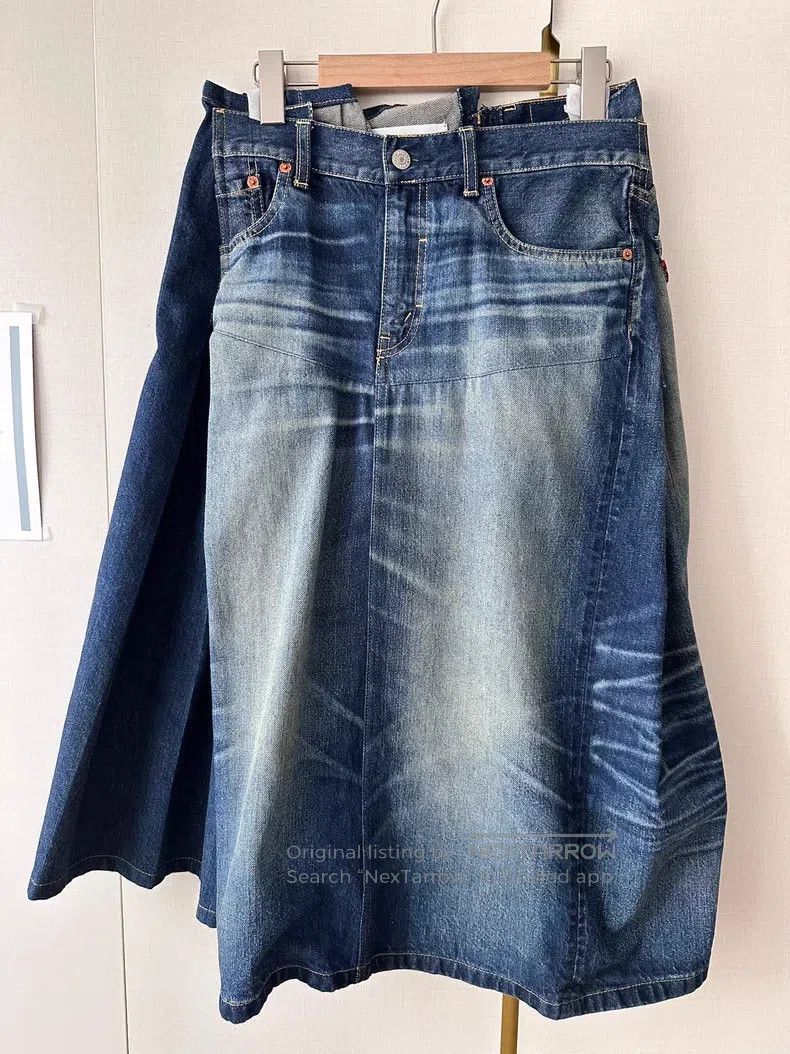 Junya Watanabe Junya Watanabe size S Denim Skirt Size 22" - 1 Thumbnail