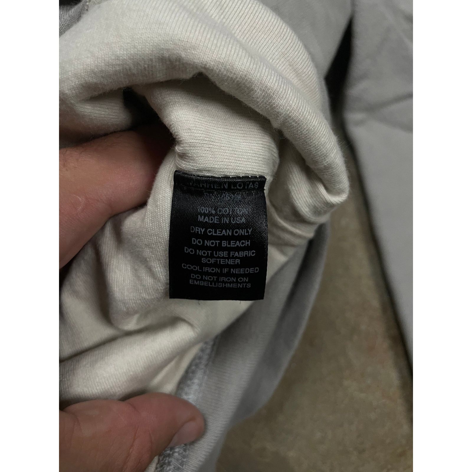 Warren Lotas Warren Lotas Zip Up Grey Blue Small Used Size US S / EU 44-46 / 1 - 4 Thumbnail