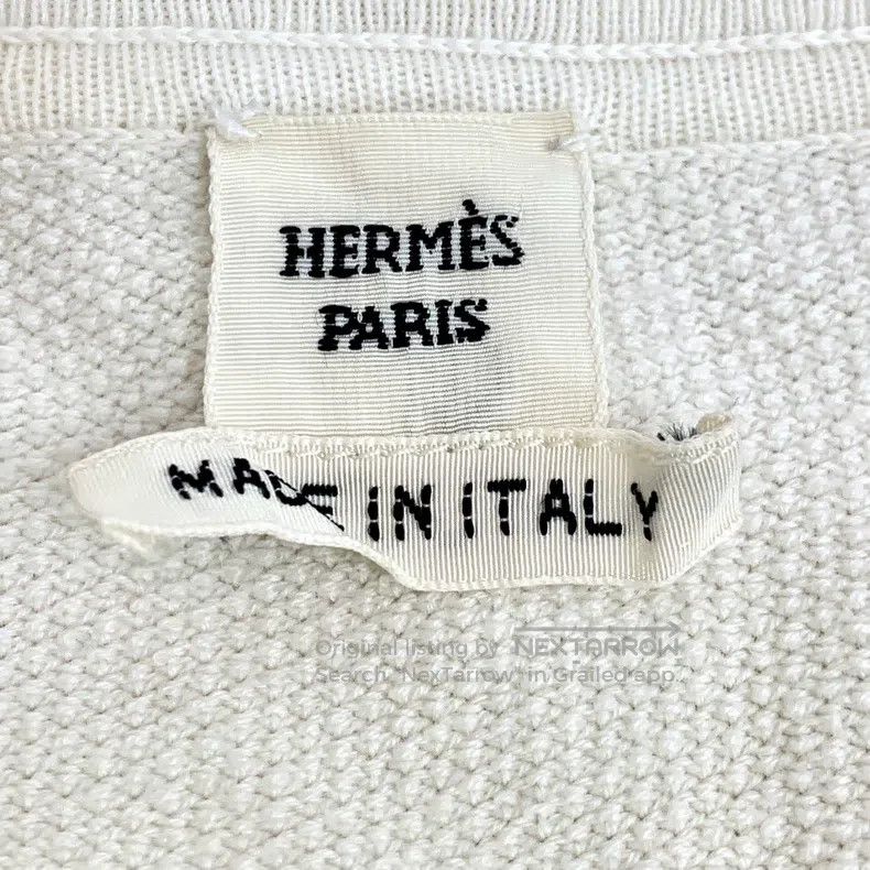 Hermes Hermes Color block leopard silk print mixed cotton crewnec Size XS / US 0-2 / IT 36-38 - 6 Thumbnail