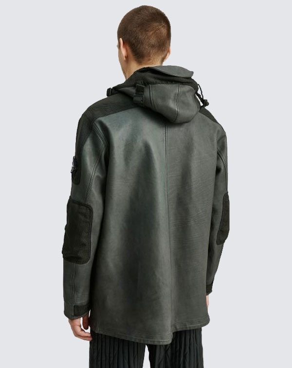Stone Island Stone Island Leather-TC Modified Panama 6/3 HT Nylon jacket Size US M / EU 48-50 / 2 - 2 Thumbnail
