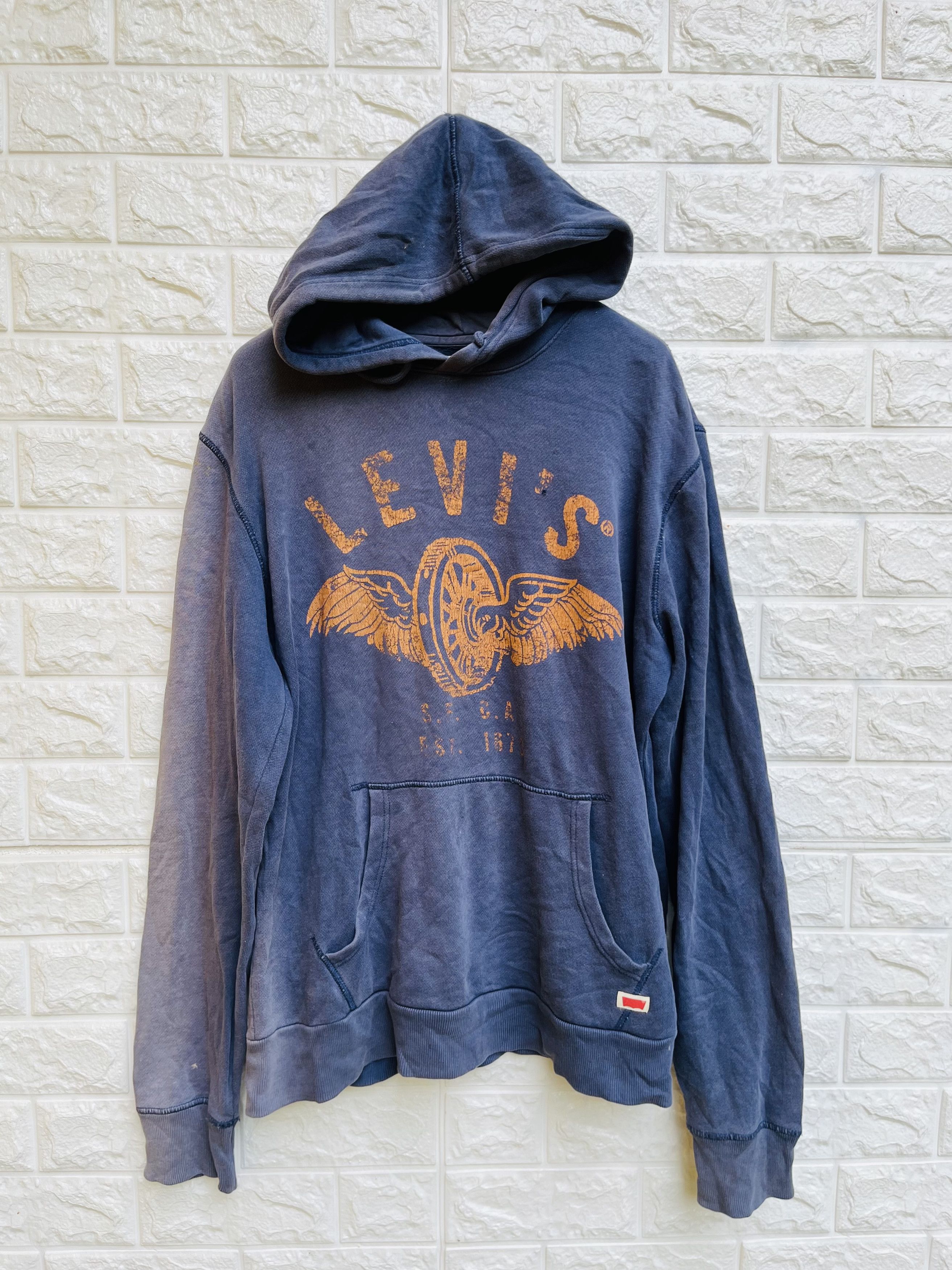 Levi's Vintage Clothing × Vintage Vintage Levis Wing Big Logo Designed Fashion Style Size US L / EU 52-54 / 3 - 1 Thumbnail